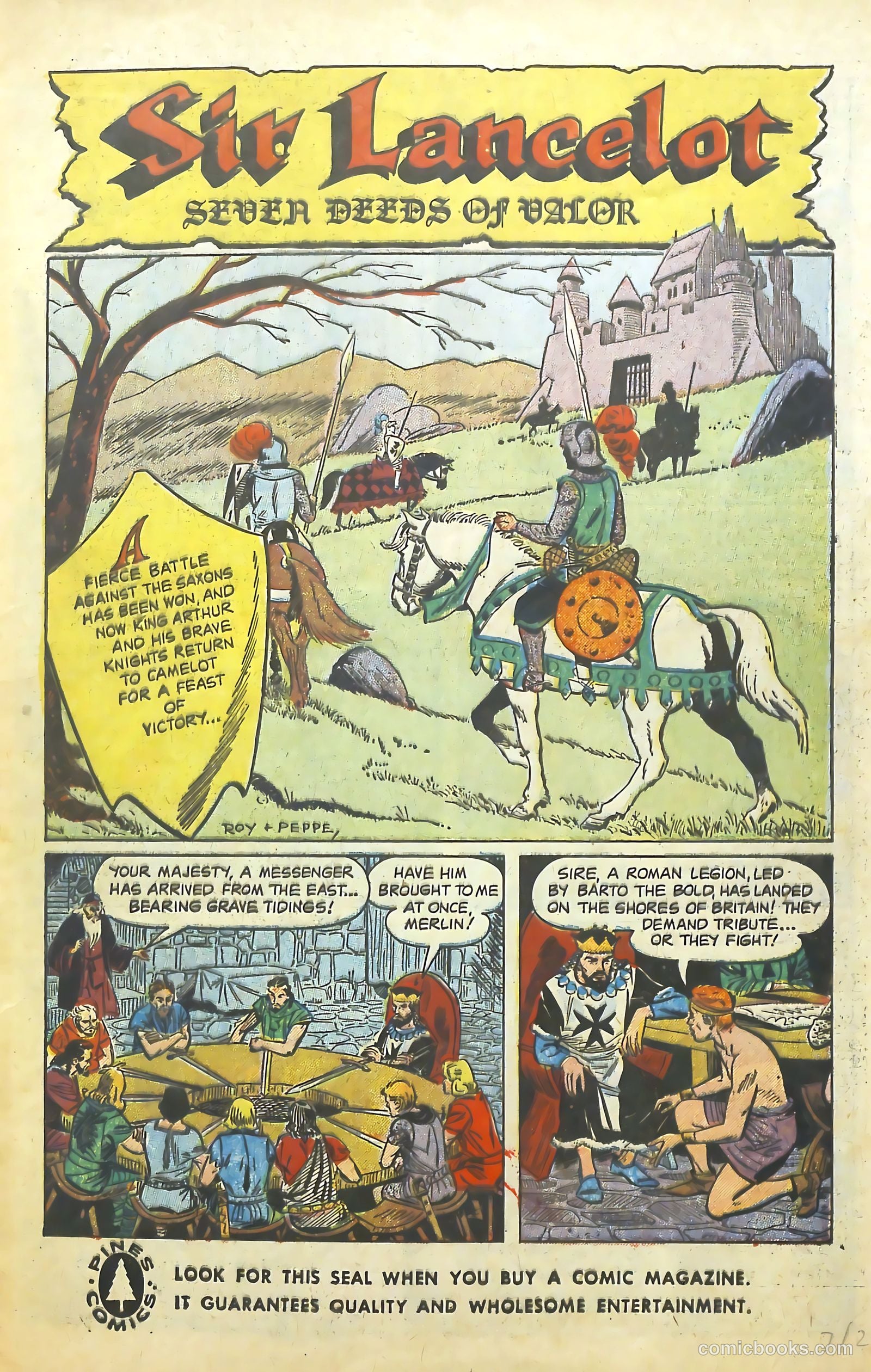 Knights of the Round Table #10 — page 3 of 36