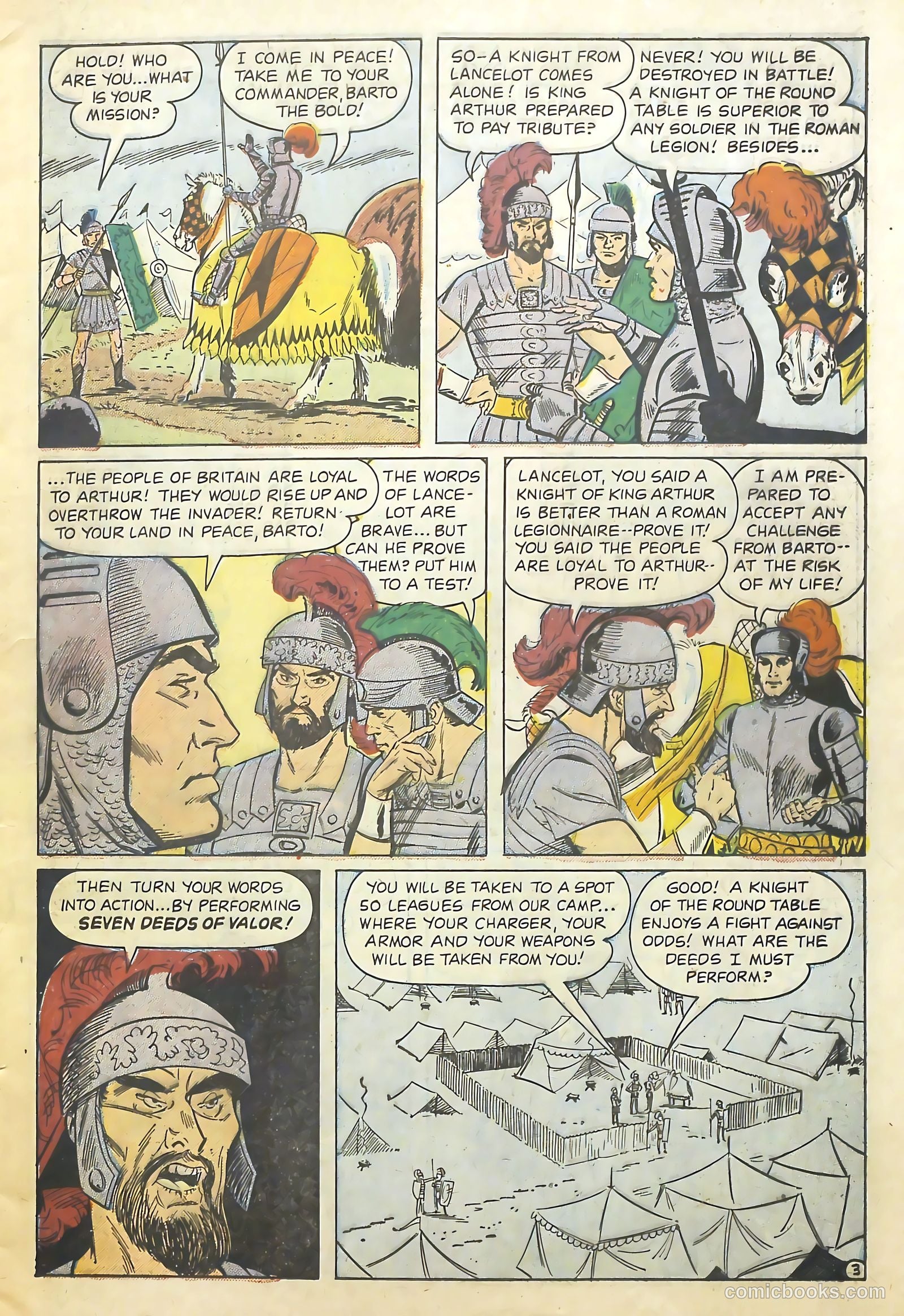Knights of the Round Table #10 — page 5 of 36