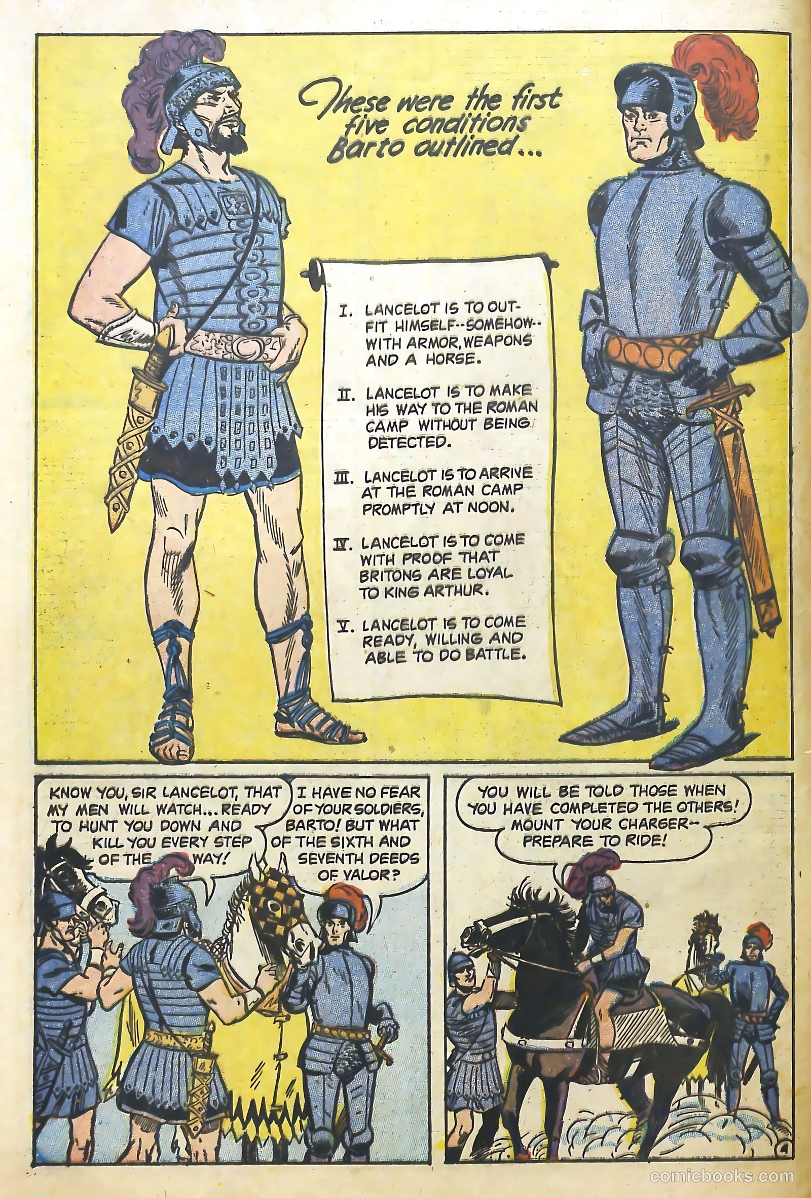 Knights of the Round Table #10 — page 6 of 36