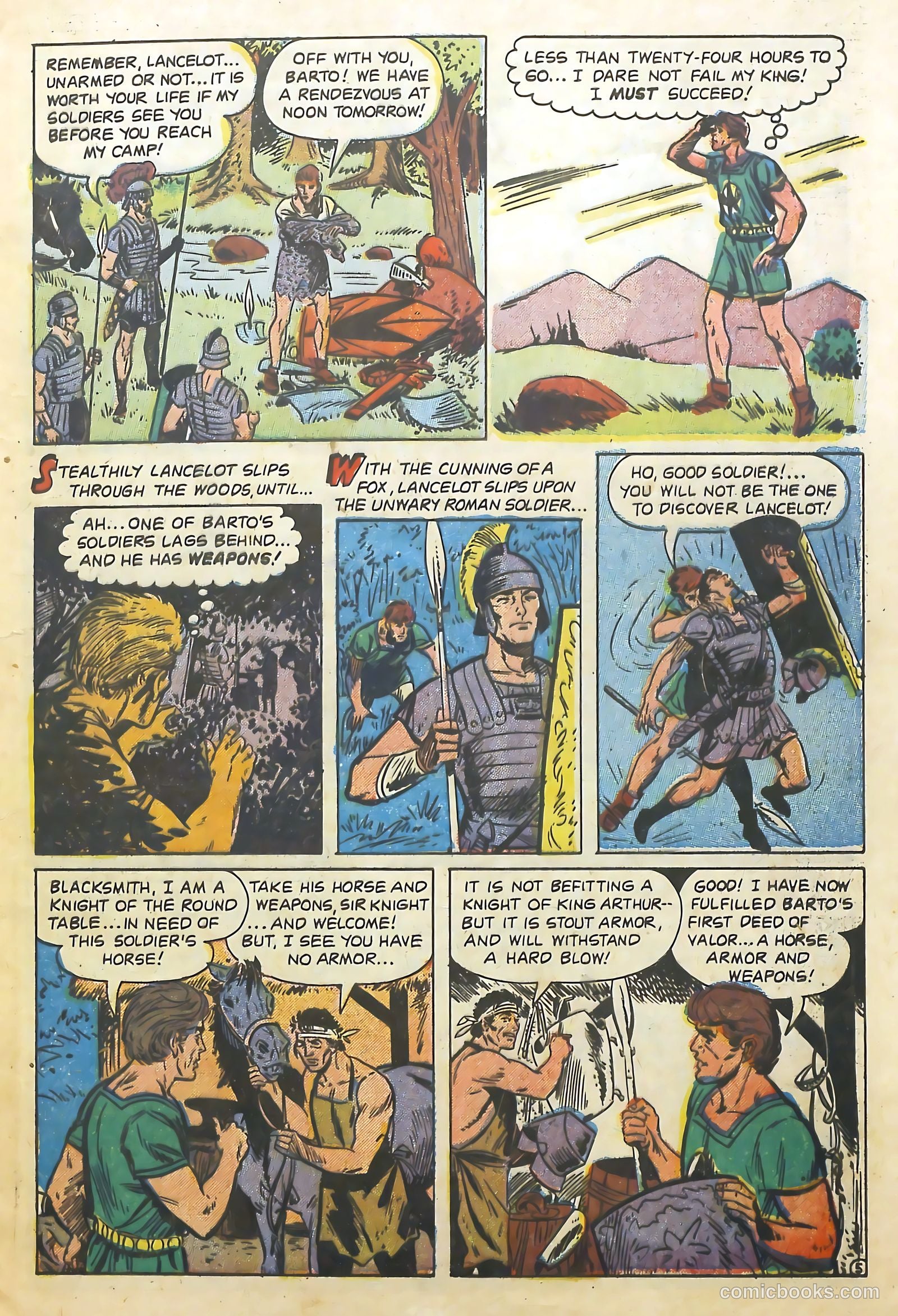 Knights of the Round Table #10 — page 7 of 36