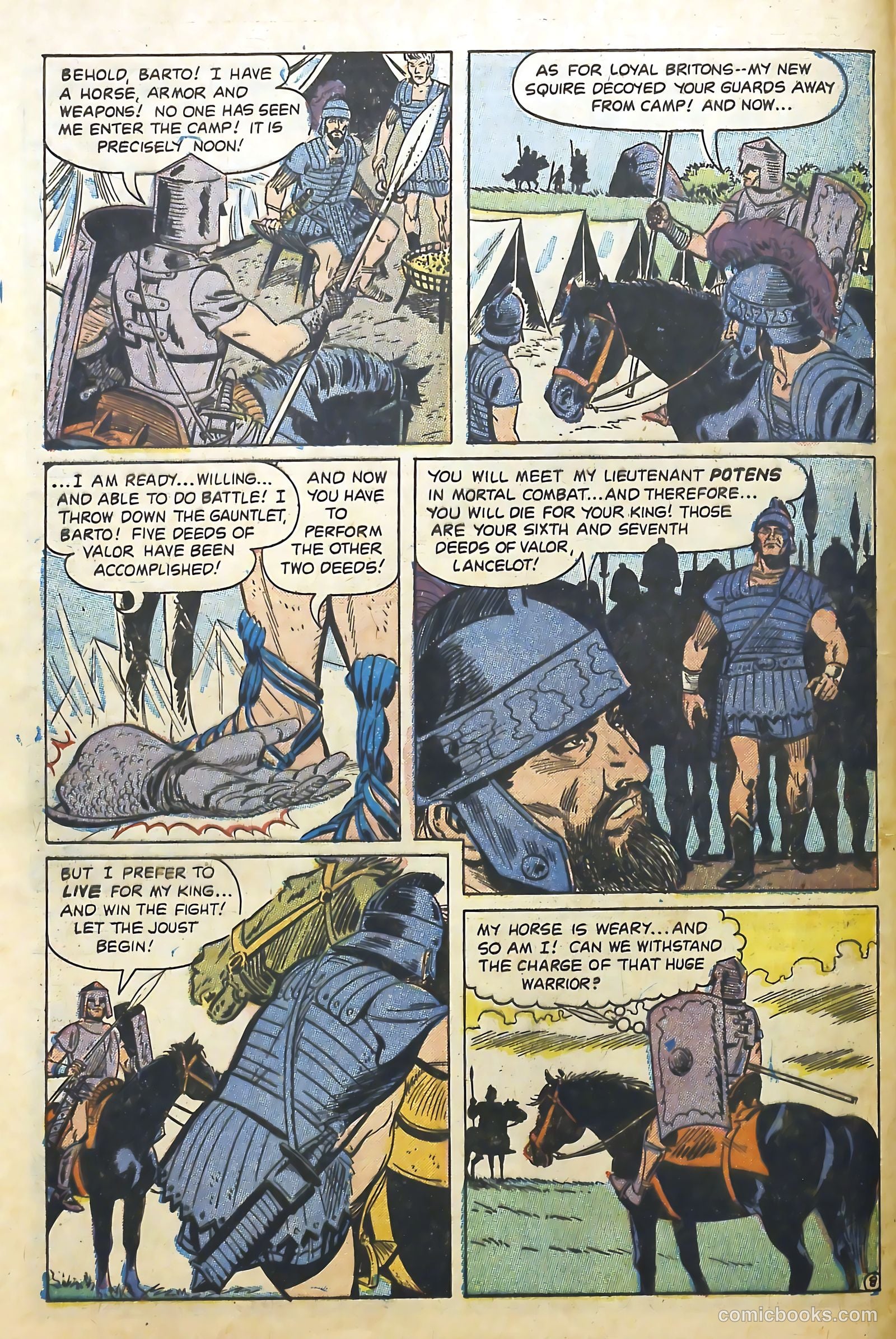 Knights of the Round Table #10 — page 10 of 36