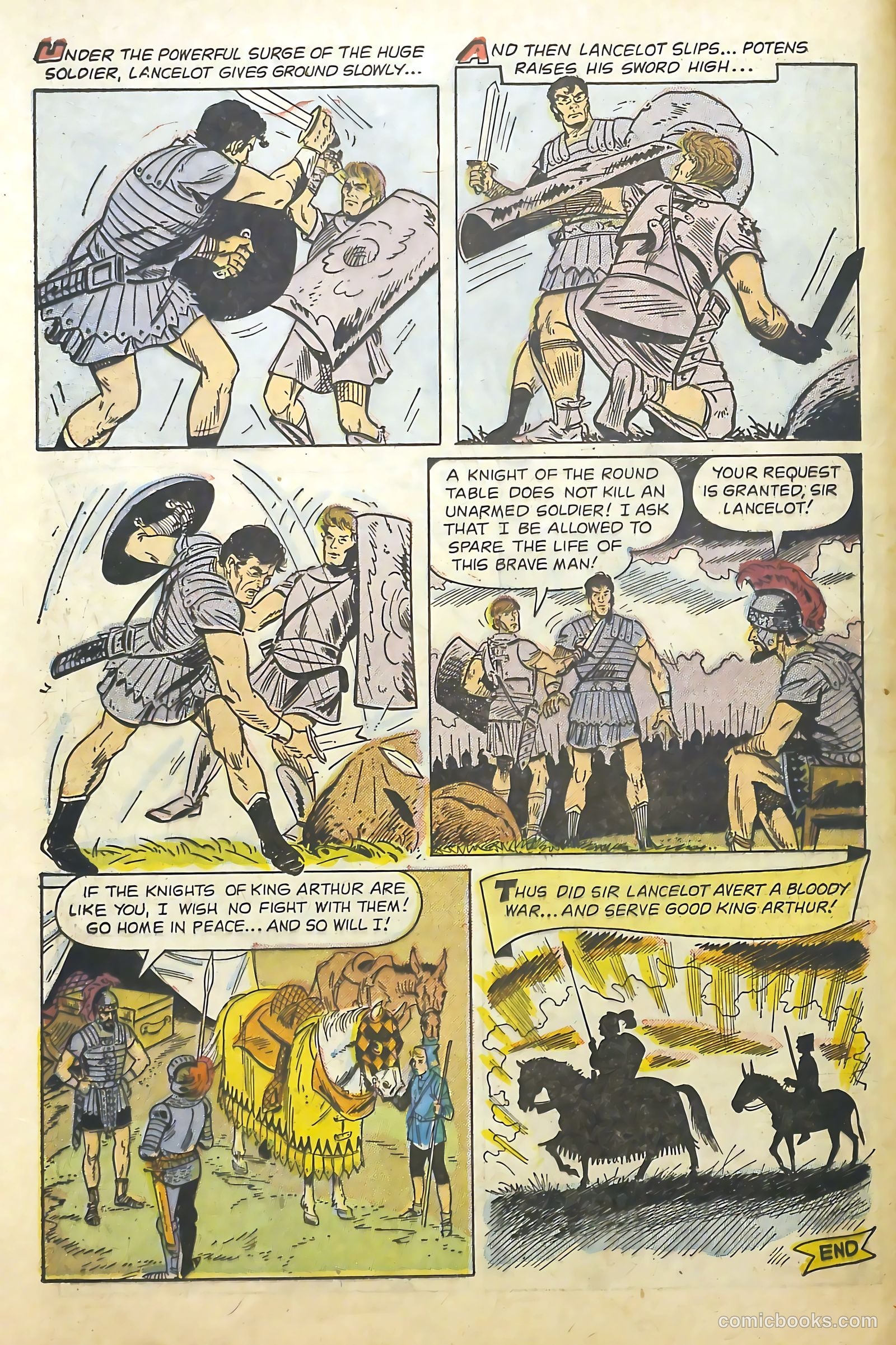 Knights of the Round Table #10 — page 12 of 36