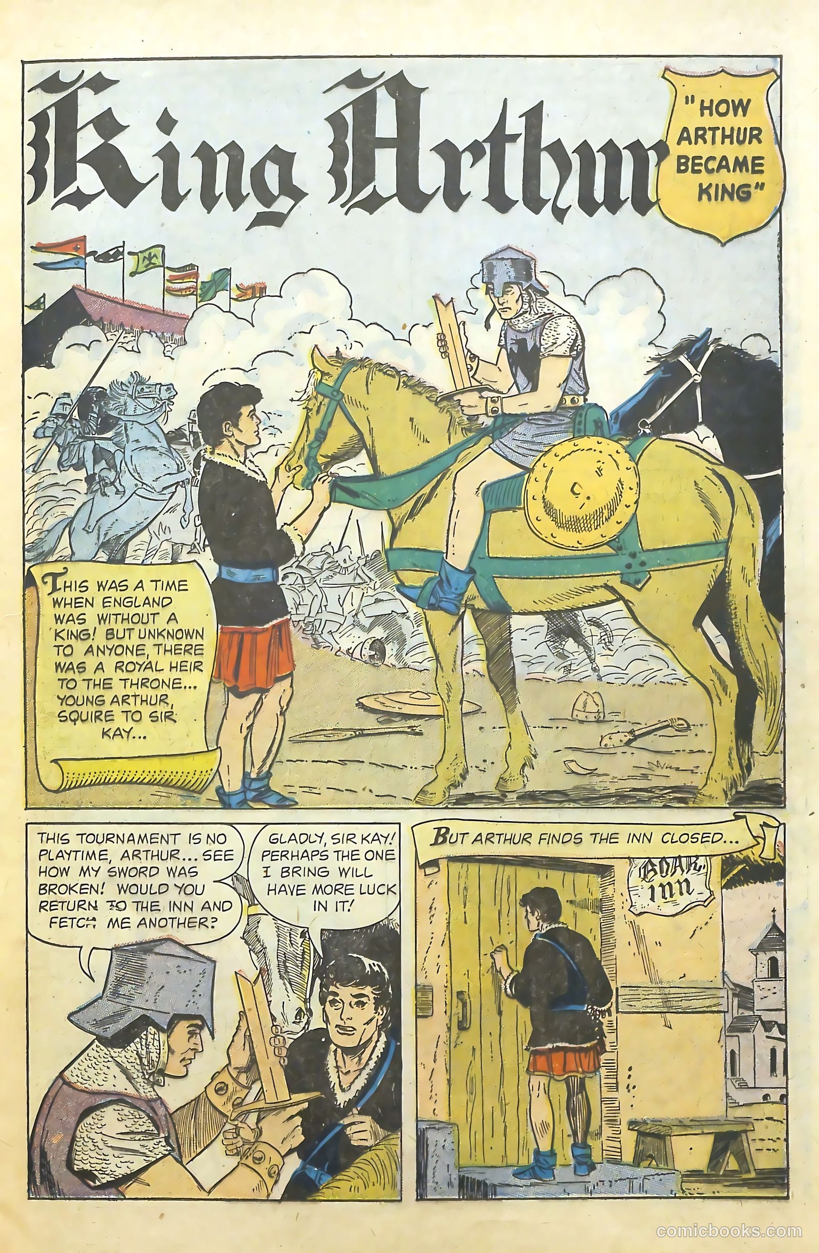 Knights of the Round Table #10 — page 13 of 36
