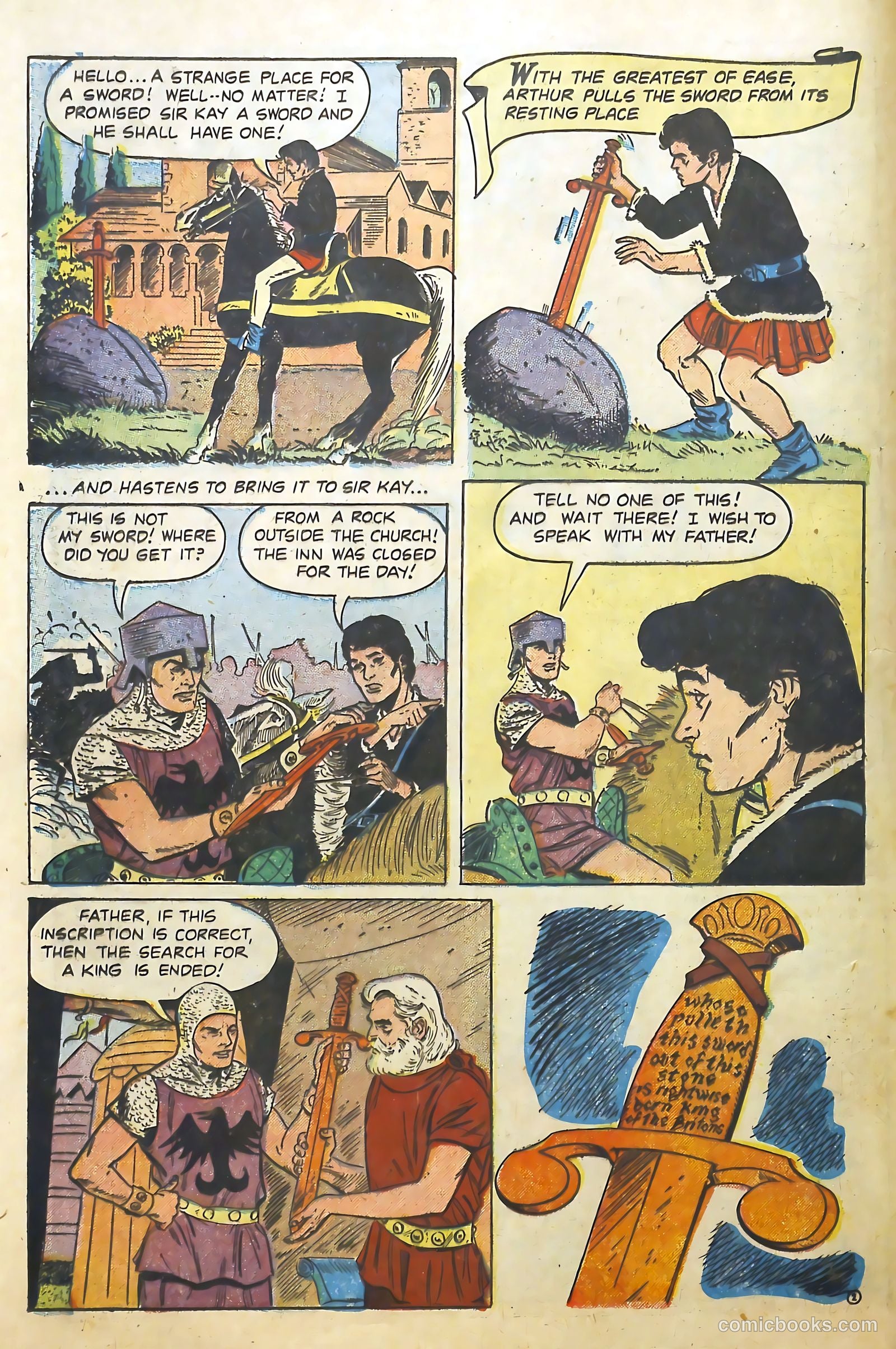 Knights of the Round Table #10 — page 14 of 36