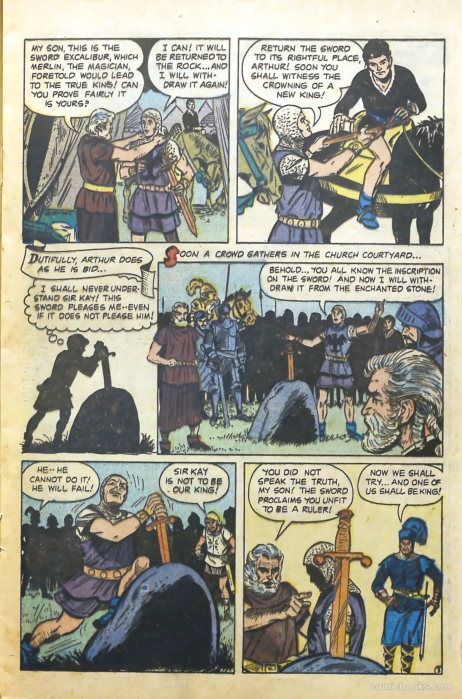 Knights of the Round Table #10 — page 15 of 36