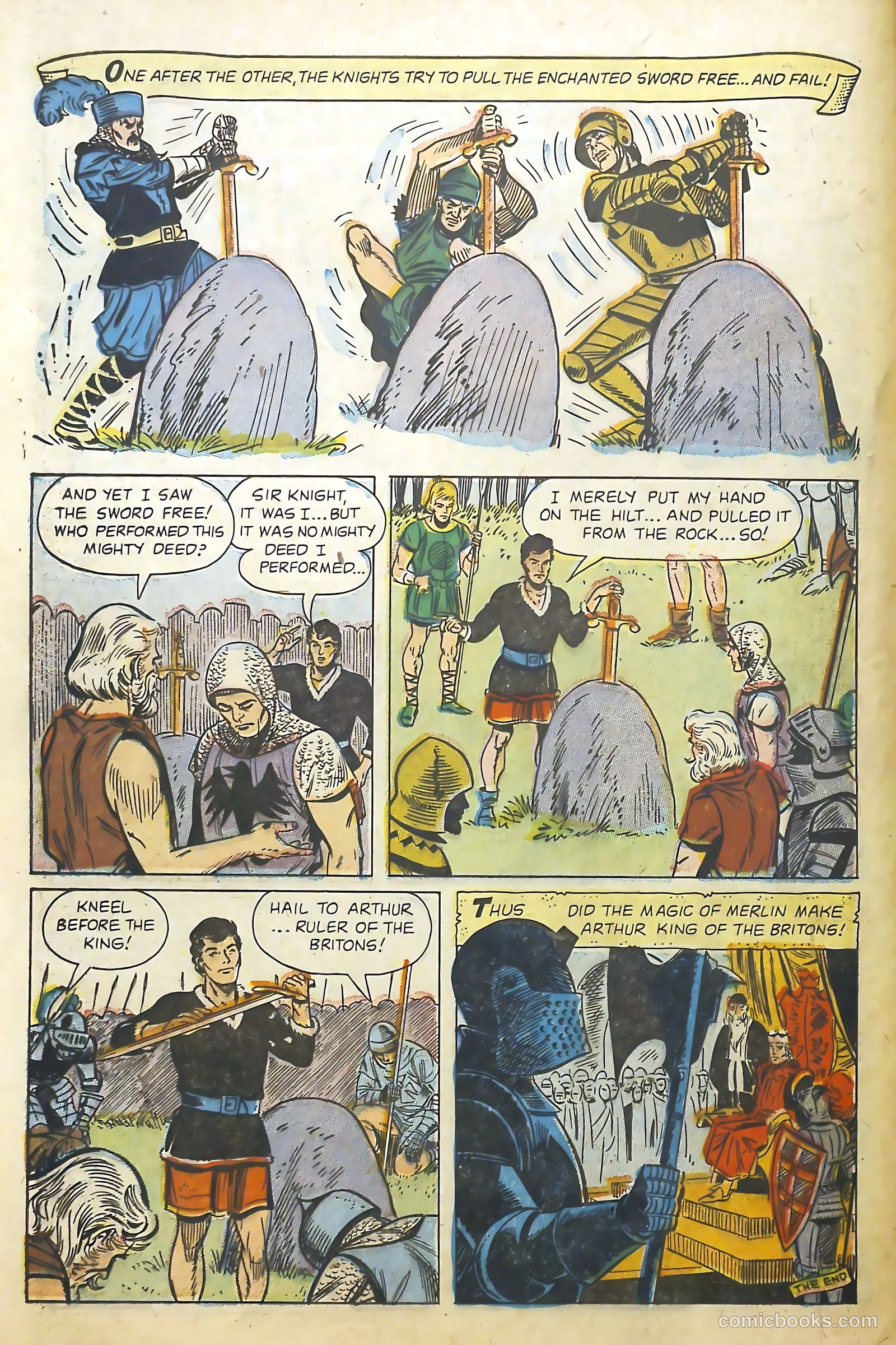 Knights of the Round Table #10 — page 16 of 36