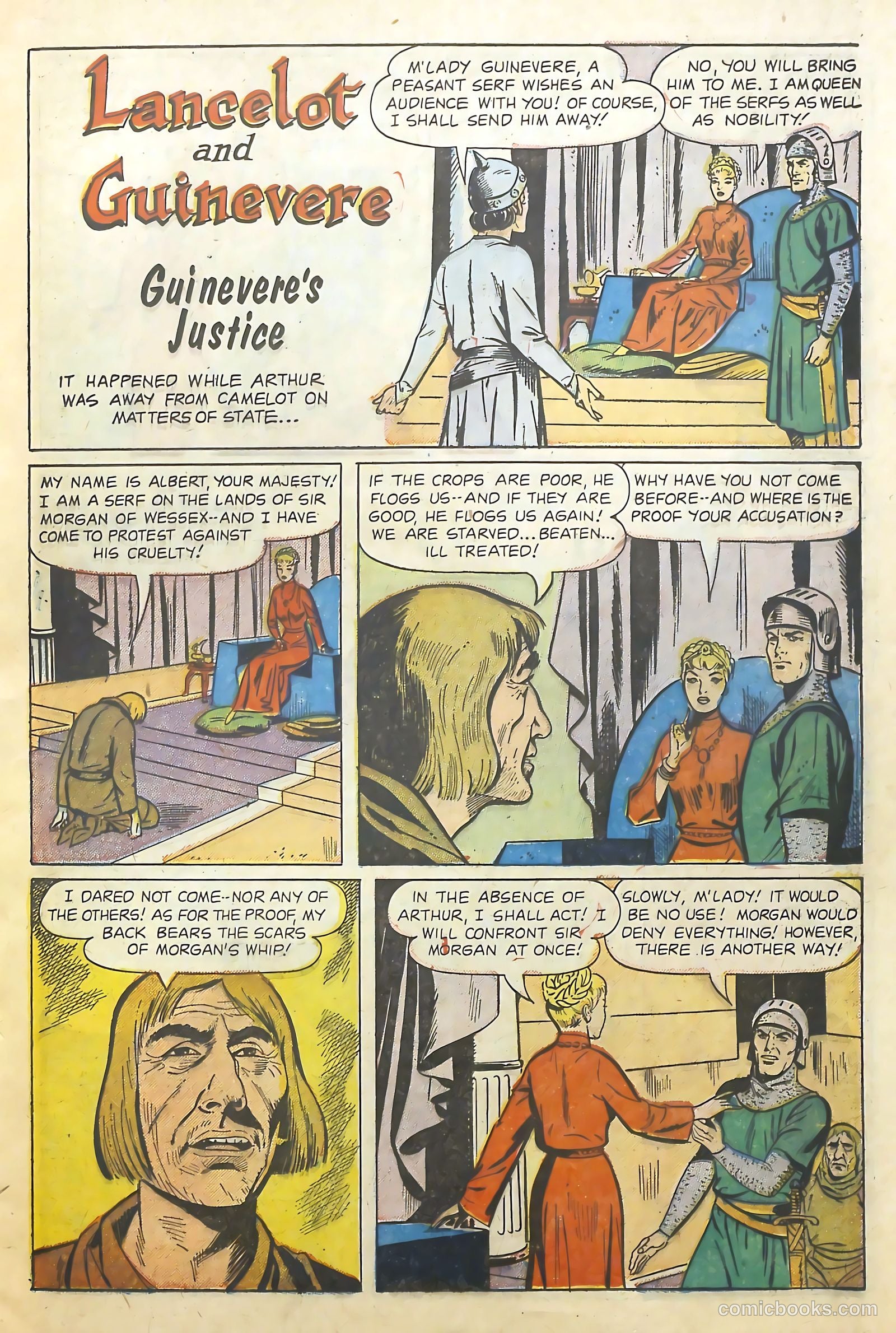 Knights of the Round Table #10 — page 17 of 36