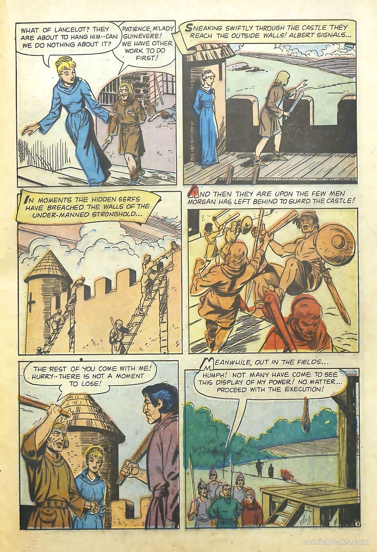 Knights of the Round Table #10 — page 21 of 36