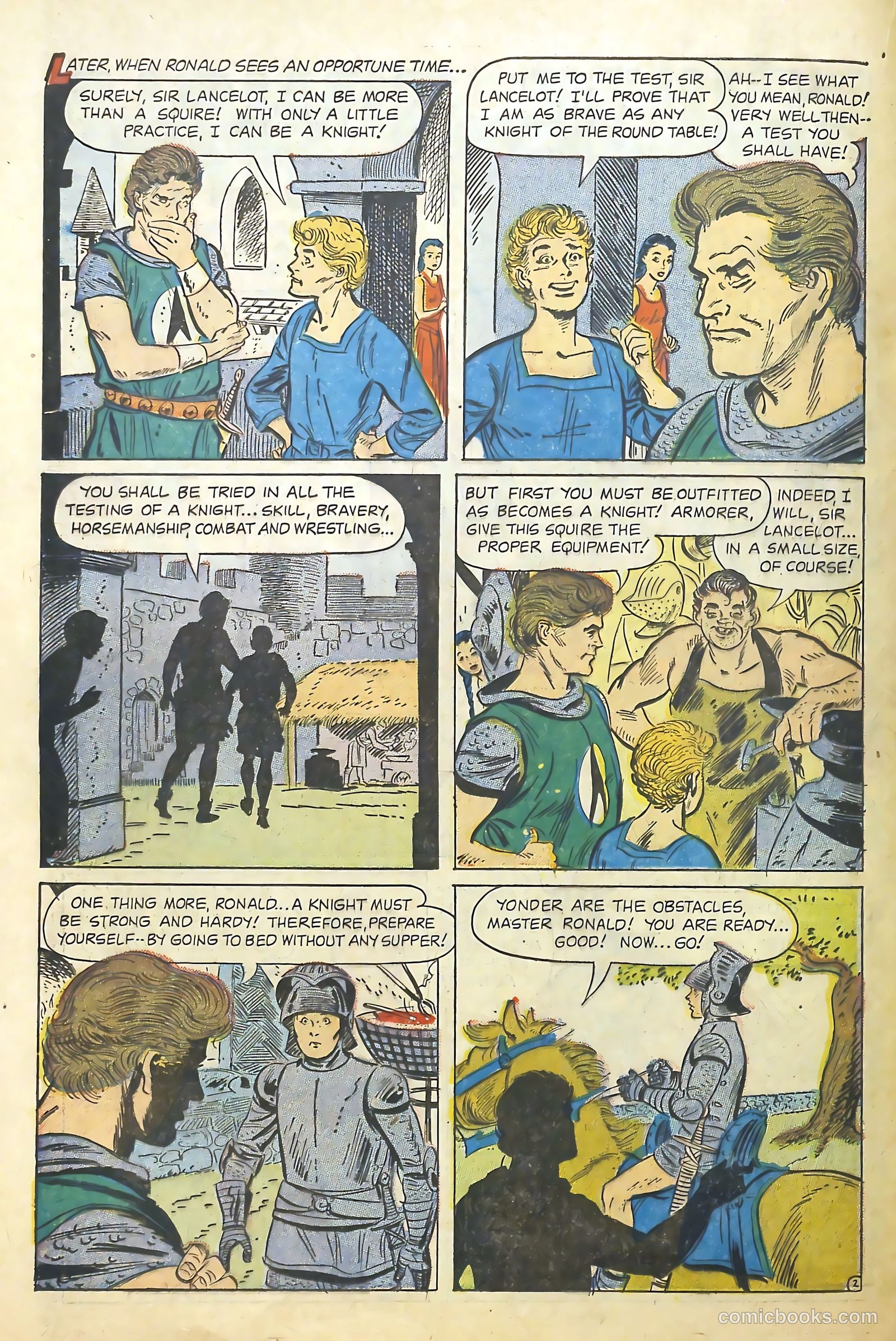 Knights of the Round Table #10 — page 24 of 36