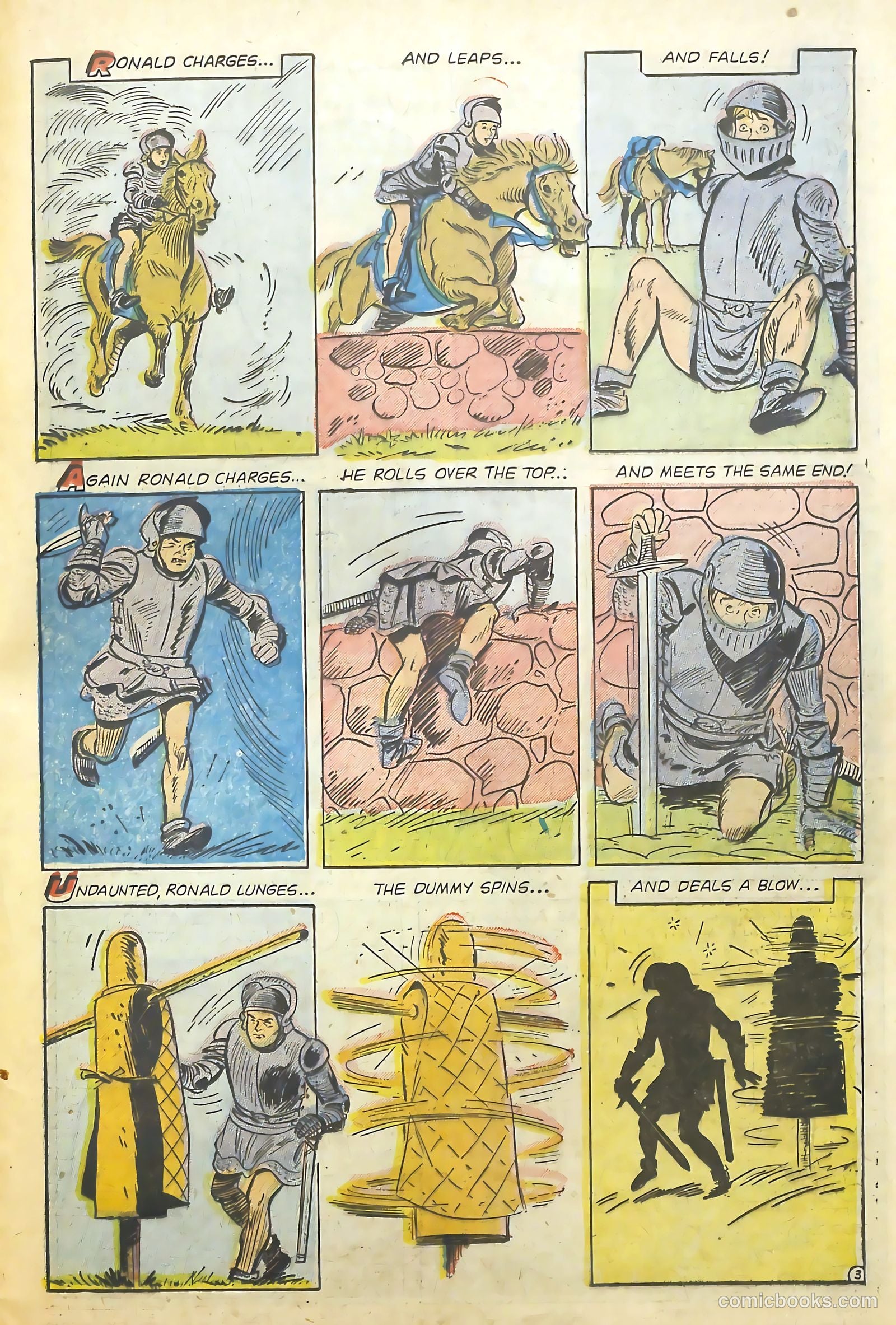 Knights of the Round Table #10 — page 25 of 36