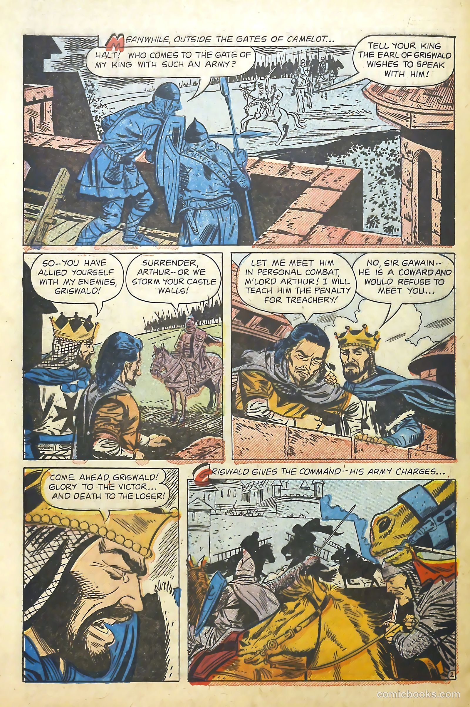 Knights of the Round Table #10 — page 28 of 36