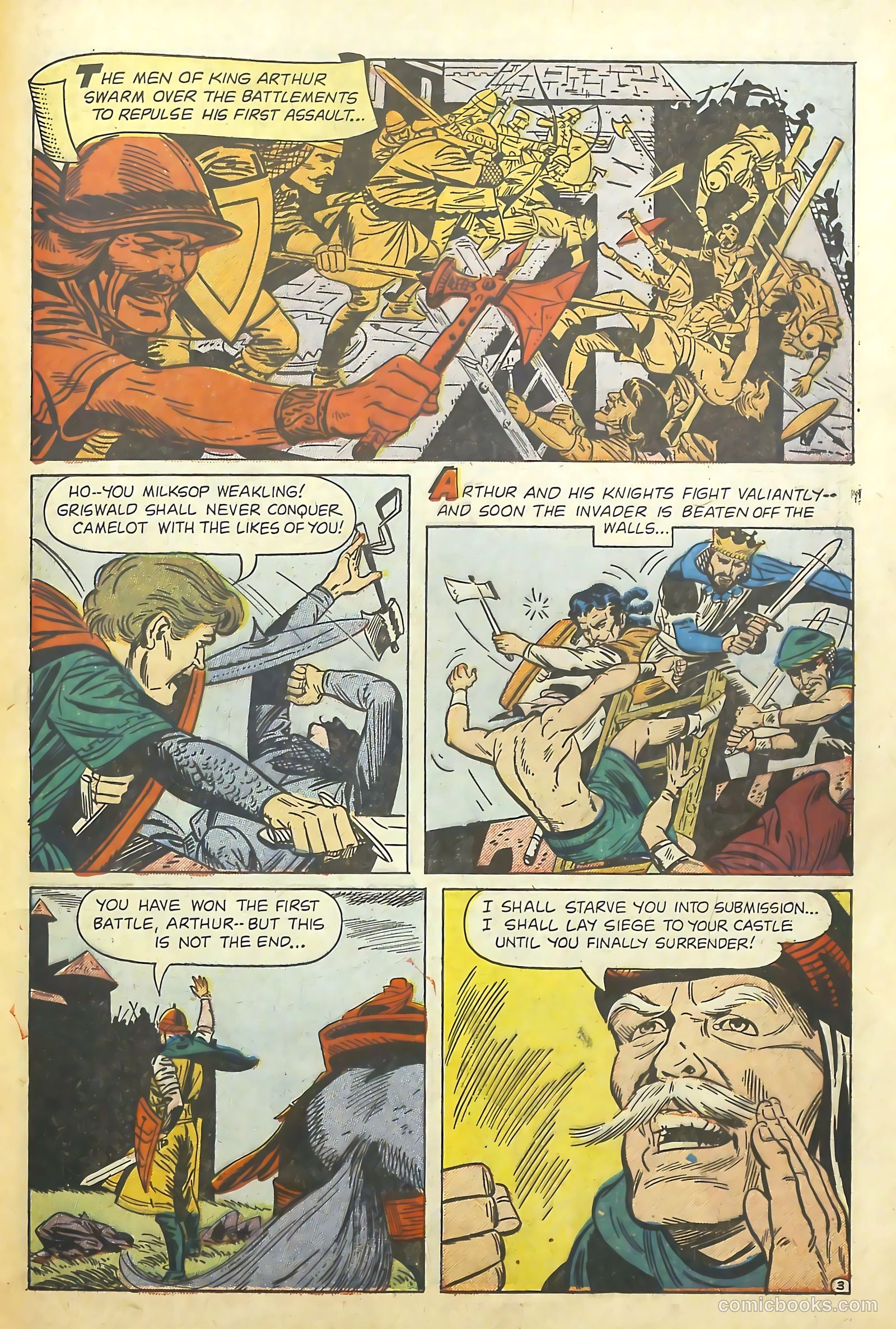 Knights of the Round Table #10 — page 29 of 36