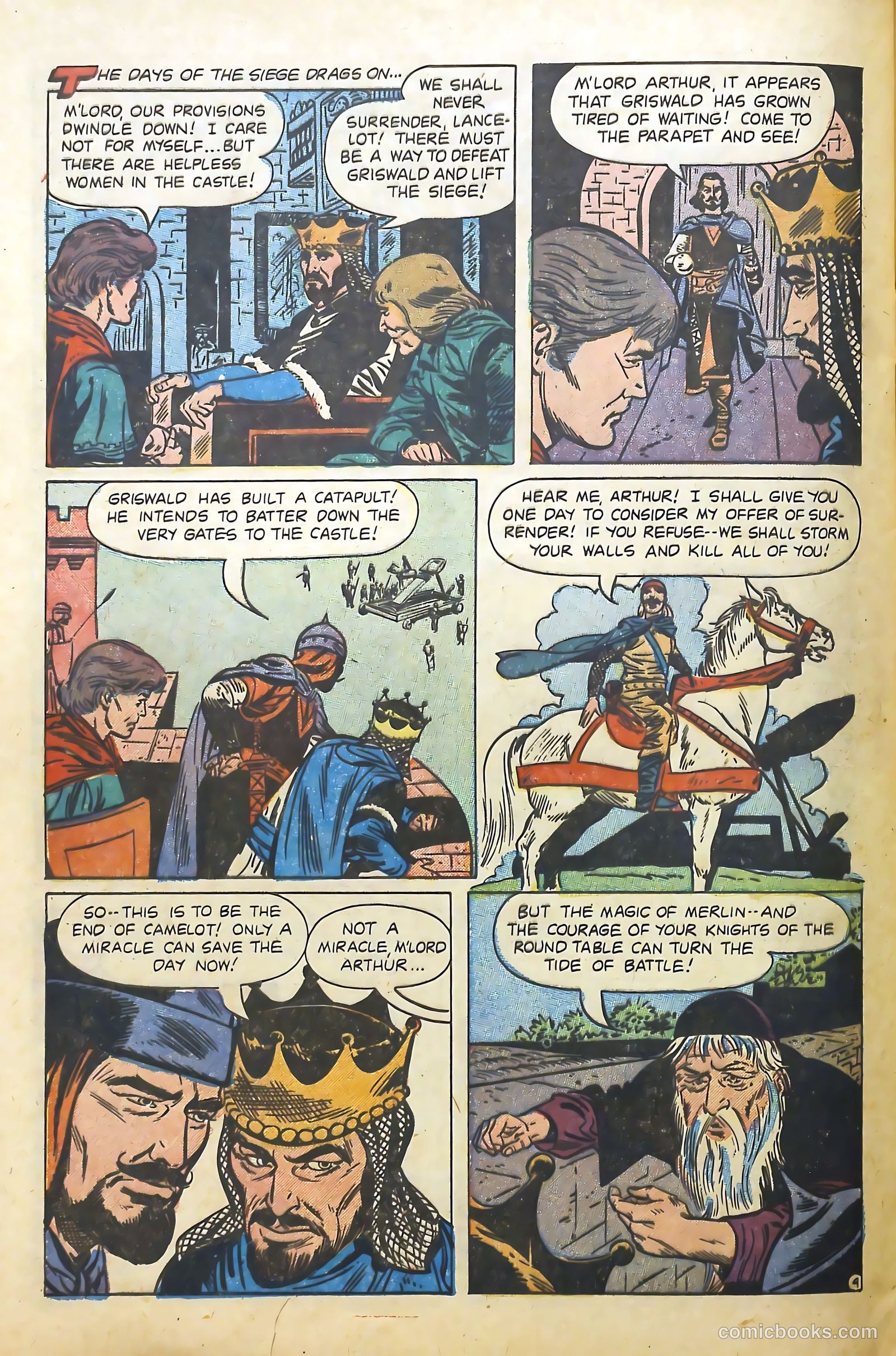 Knights of the Round Table #10 — page 30 of 36