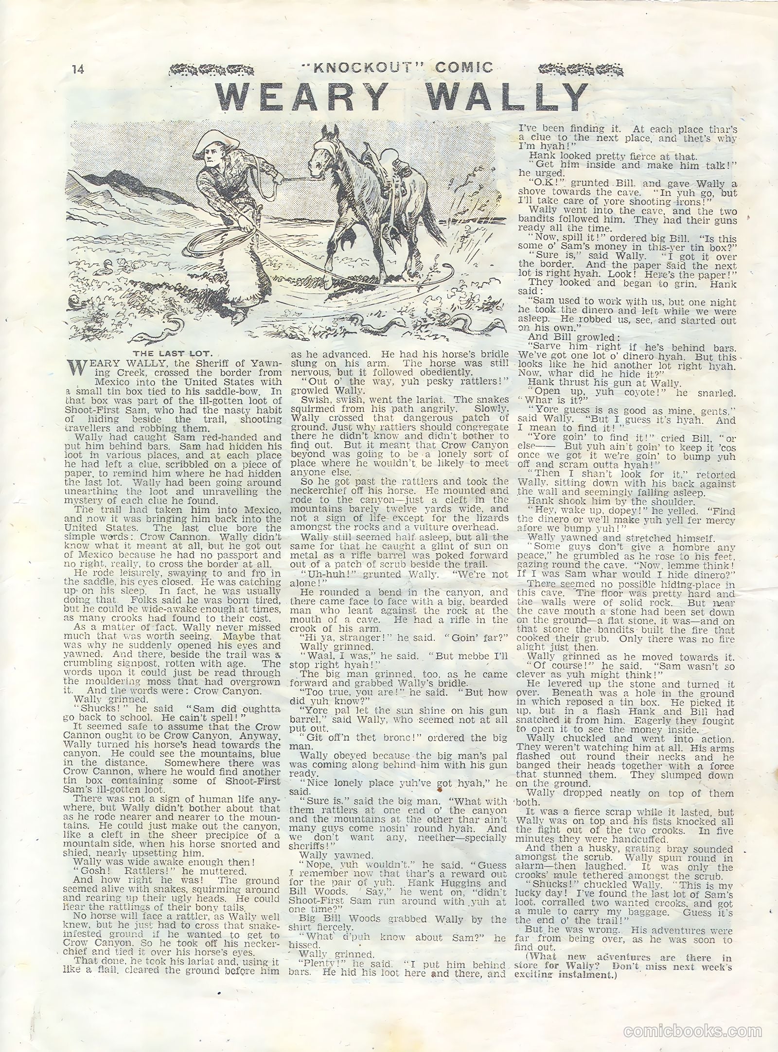 Knockout #356 — page 14 of 16