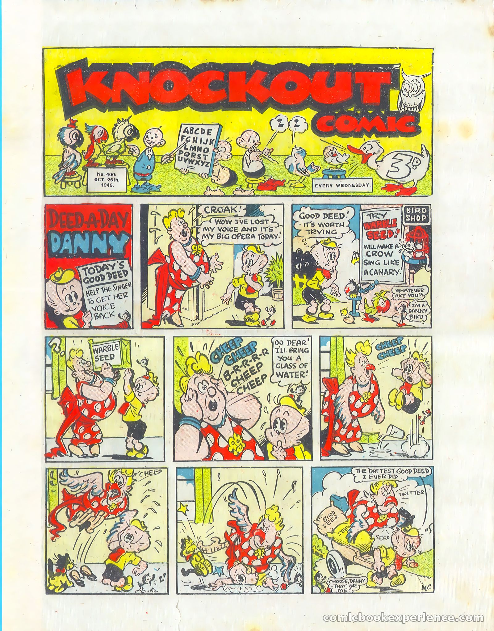 Knockout #400 — page 1 of 16