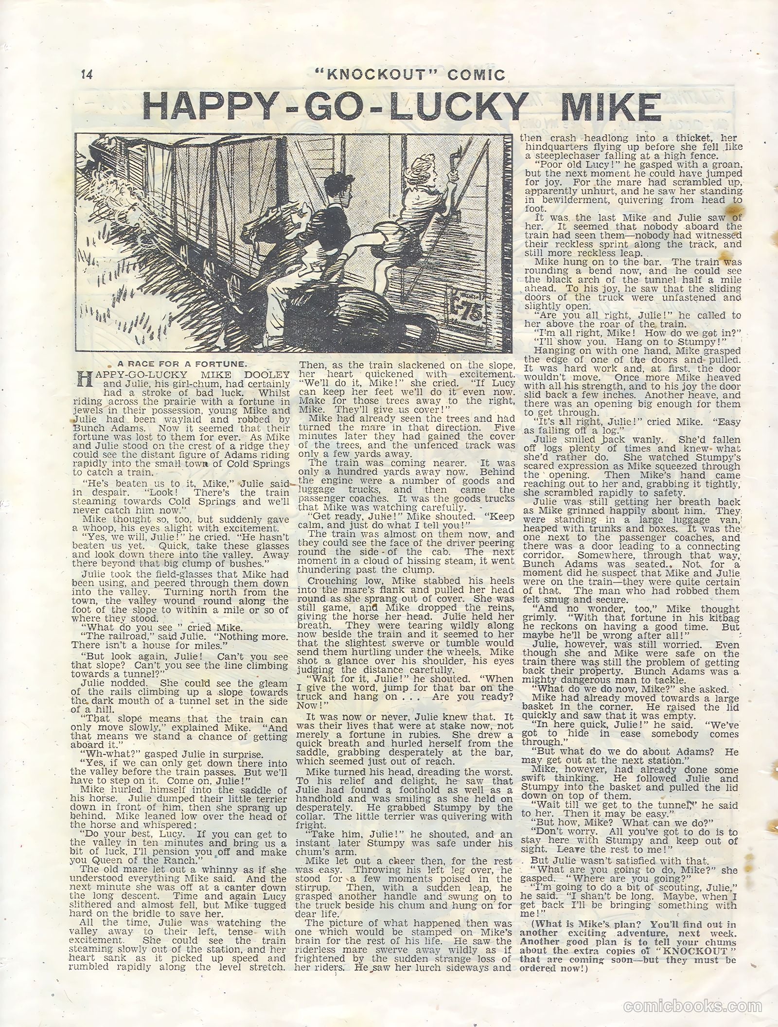 Knockout #400 — page 14 of 16