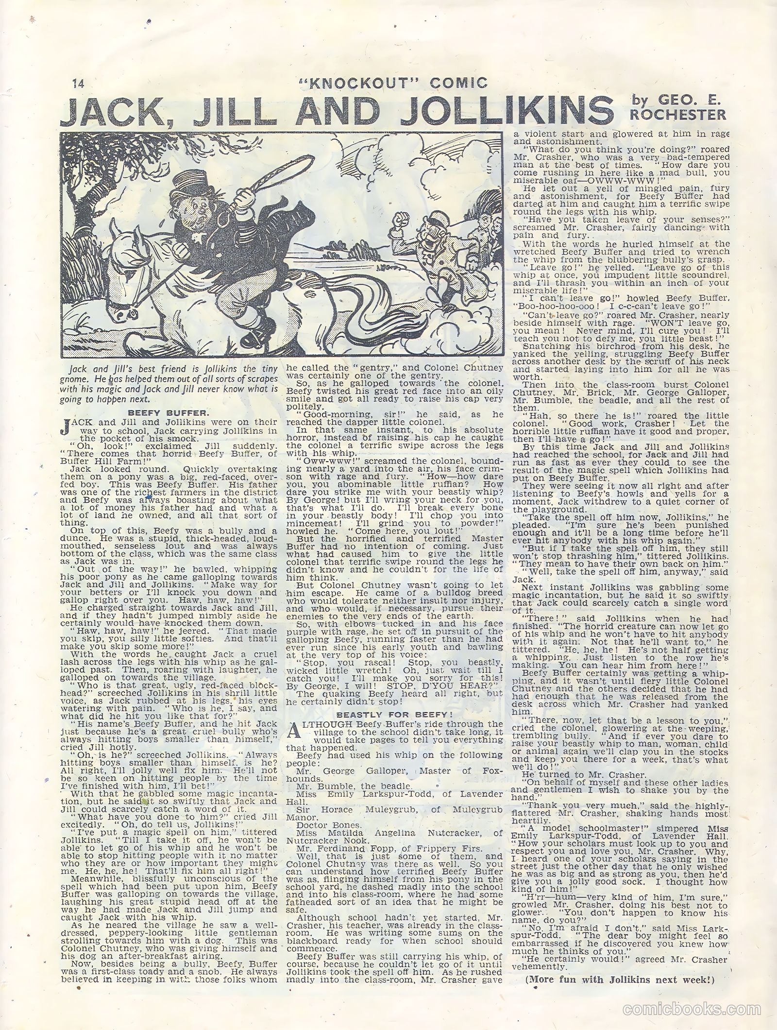 Knockout #435 — page 14 of 16