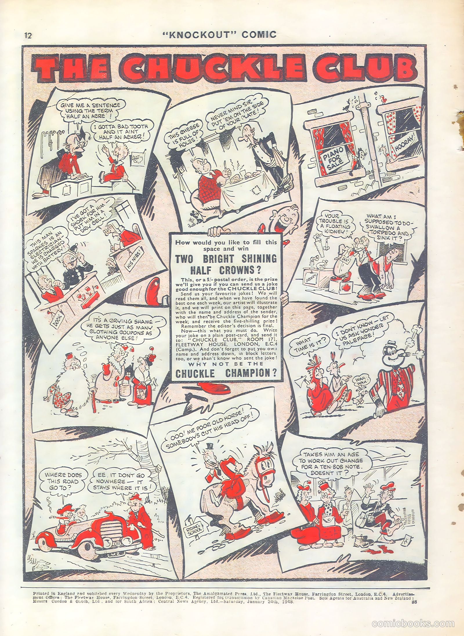 Knockout #465 — page 12 of 12