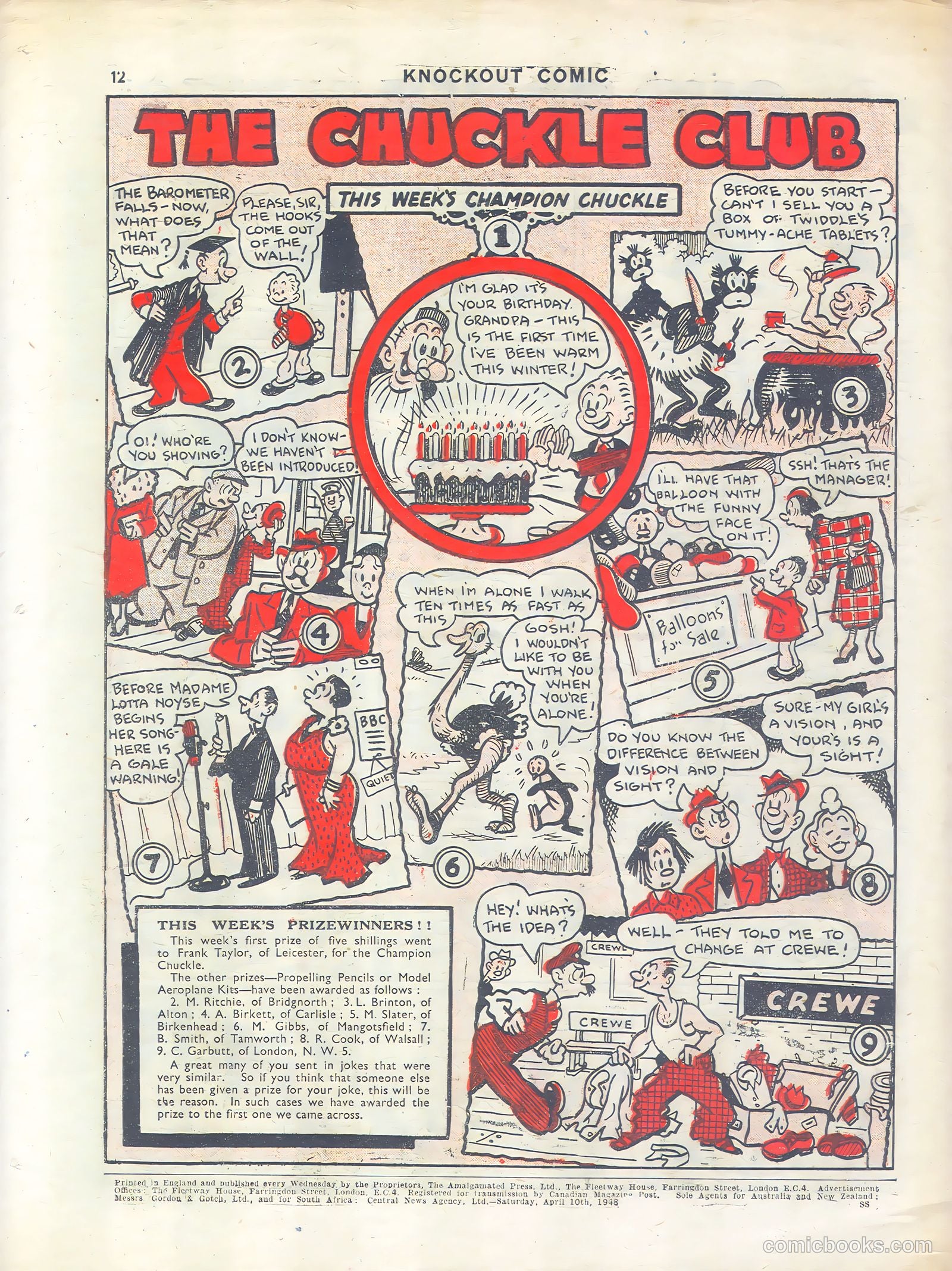 Knockout #476 — page 12 of 12
