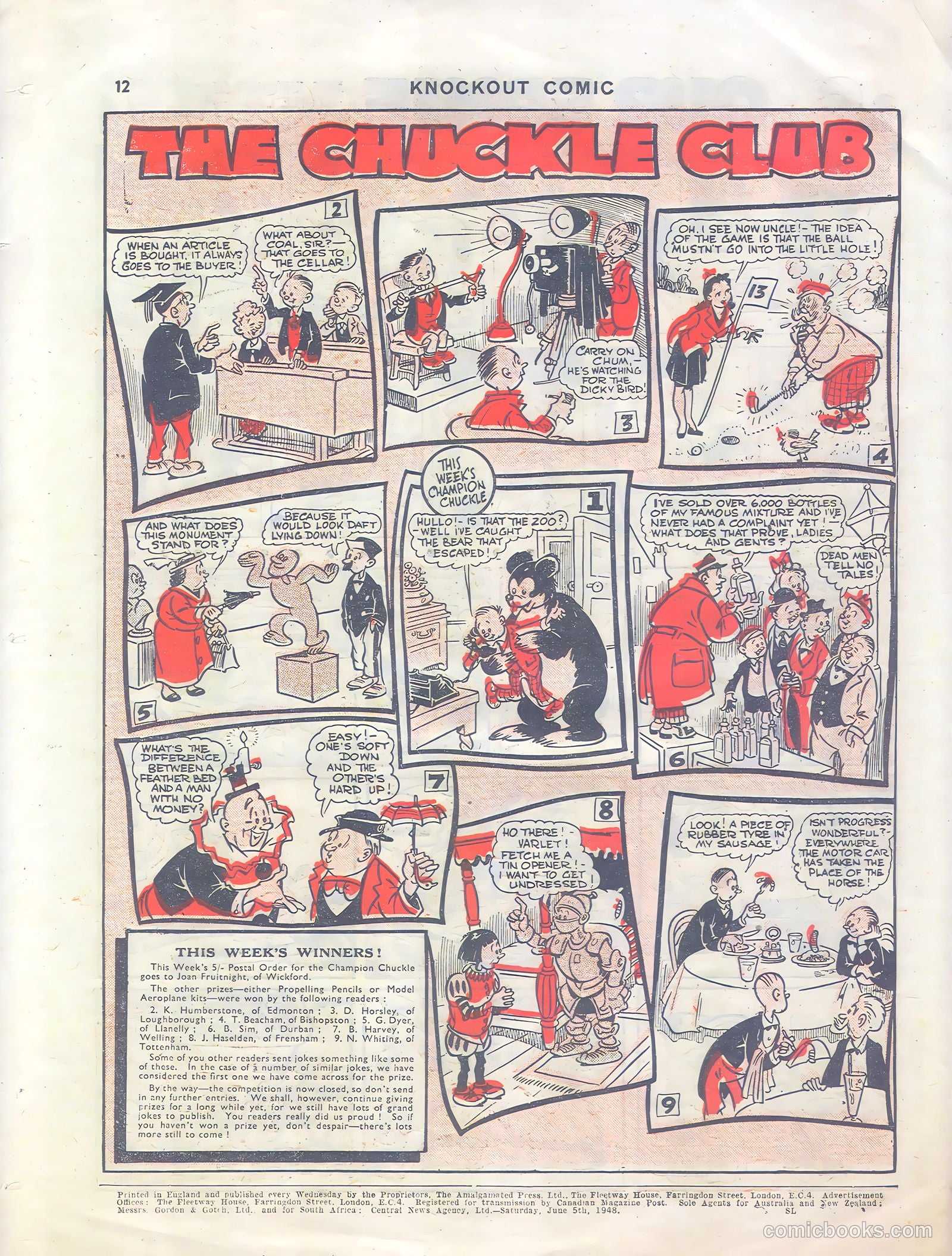 Knockout #484 — page 12 of 12