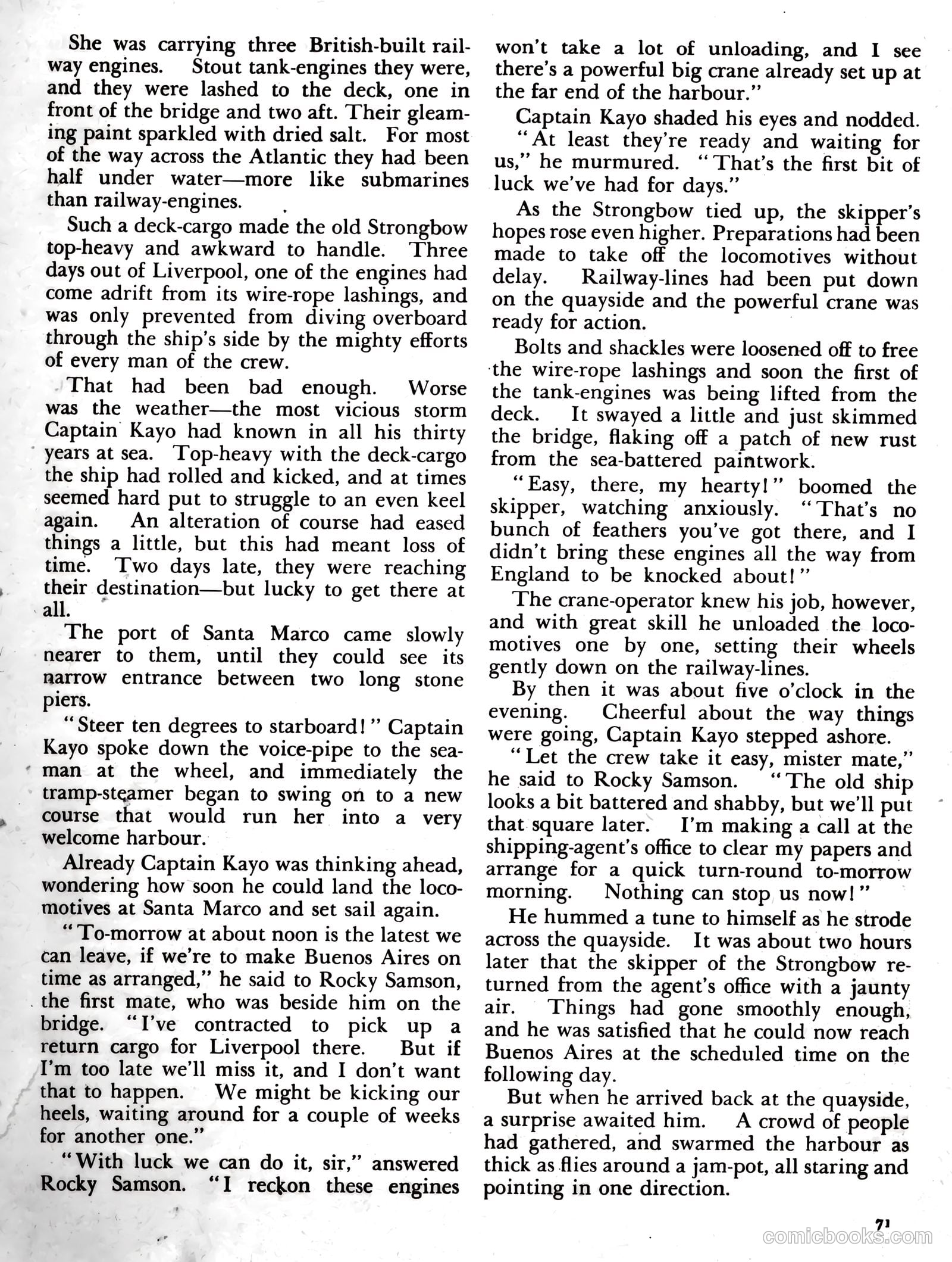 Knockout Annual #1957 — page 74 of 198