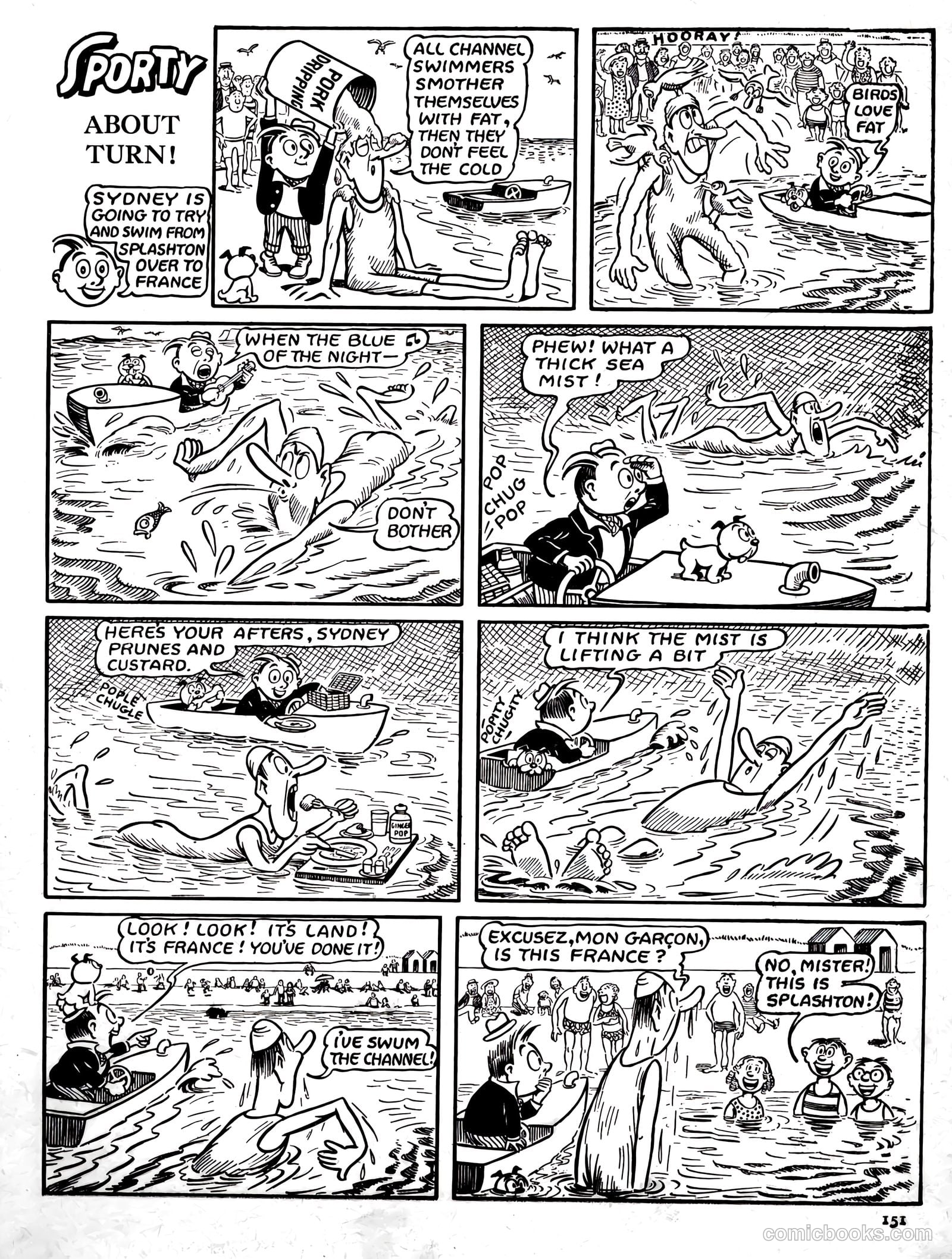 Knockout Annual #1957 — page 154 of 198