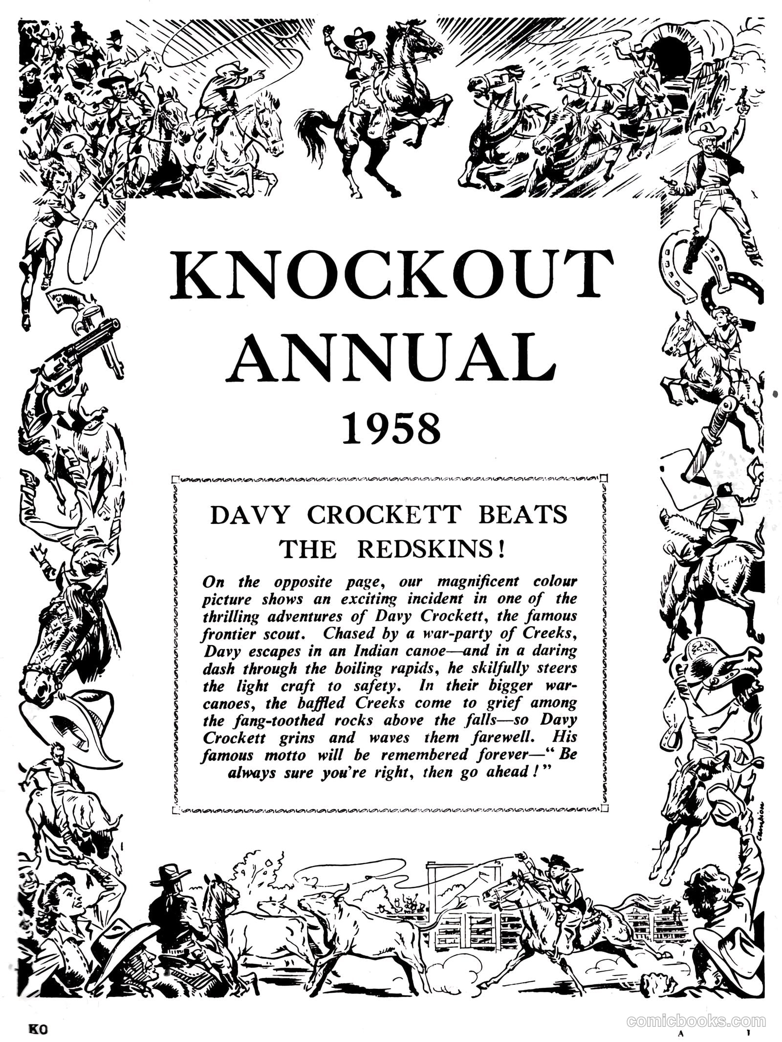 Knockout Annual #1958 — page 5 of 68