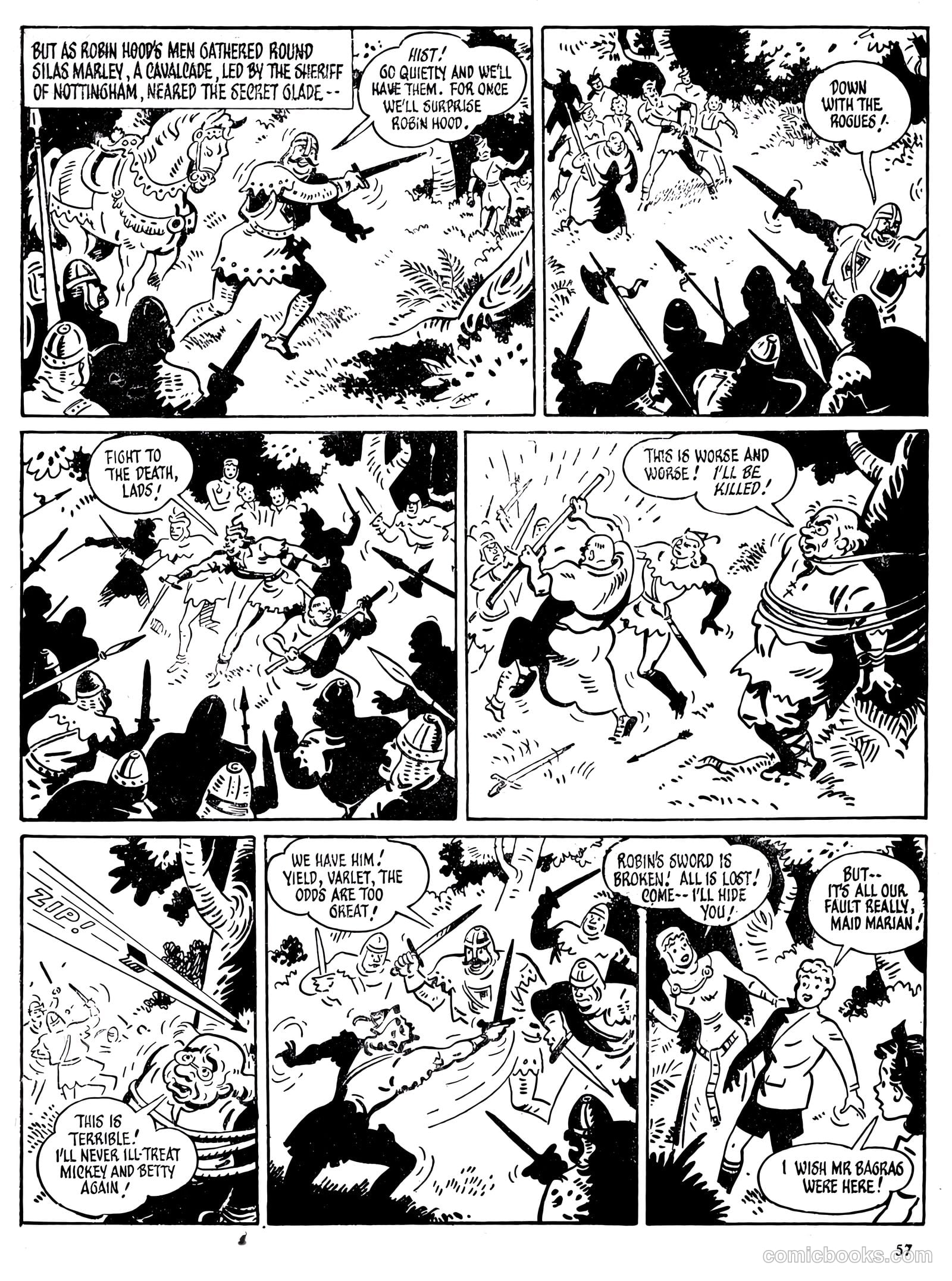 Knockout Annual #1958 — page 61 of 68