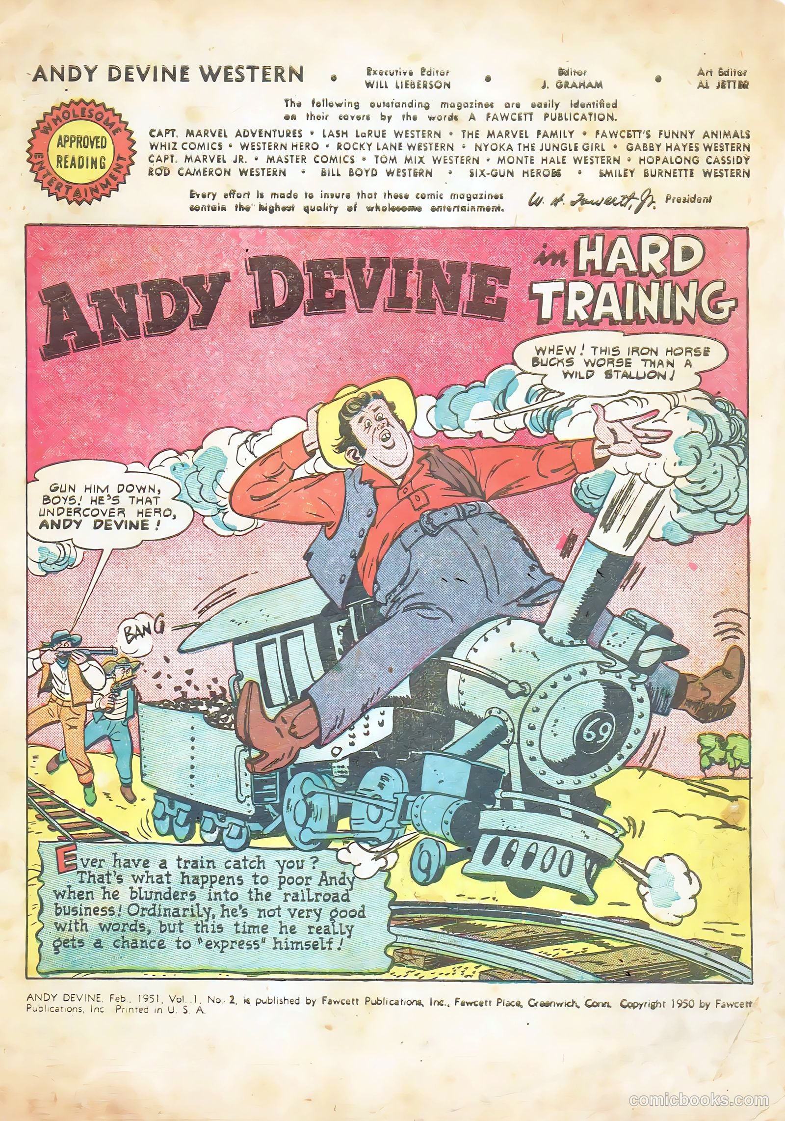 Andy Devine [Andy Devine Western] #2 — page 3 of 36