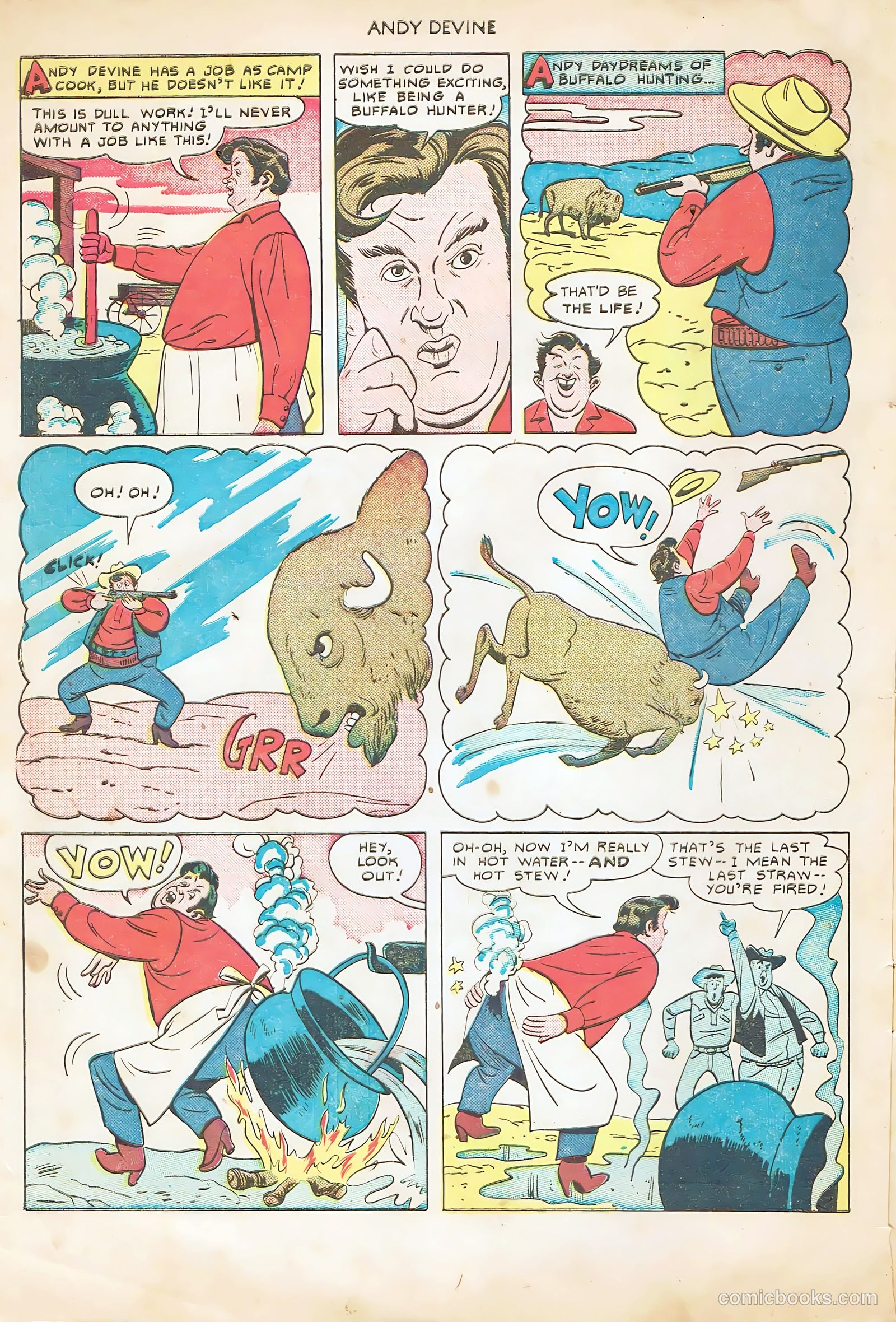 Andy Devine [Andy Devine Western] #2 — page 4 of 36