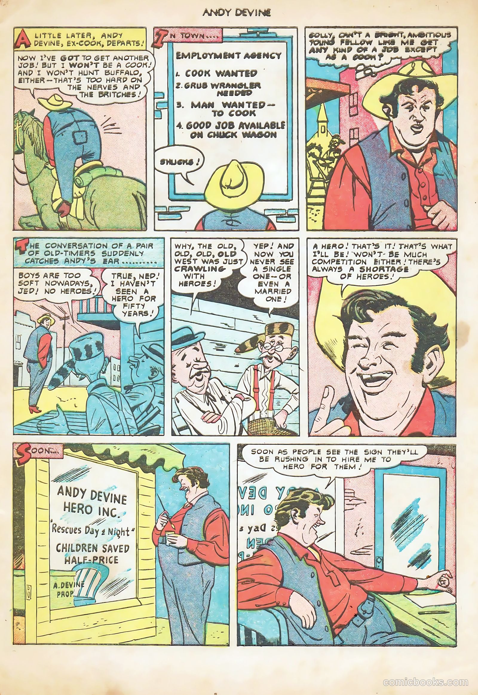 Andy Devine [Andy Devine Western] #2 — page 5 of 36