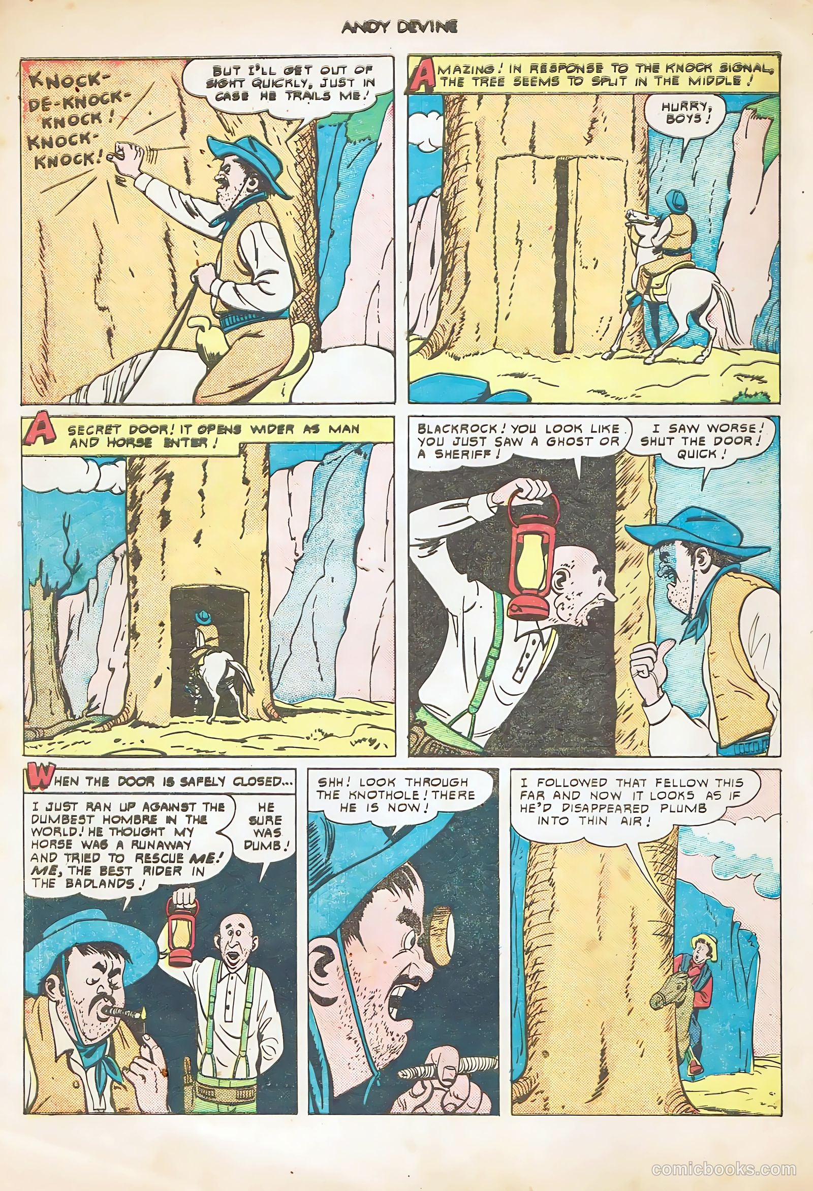 Andy Devine [Andy Devine Western] #2 — page 8 of 36