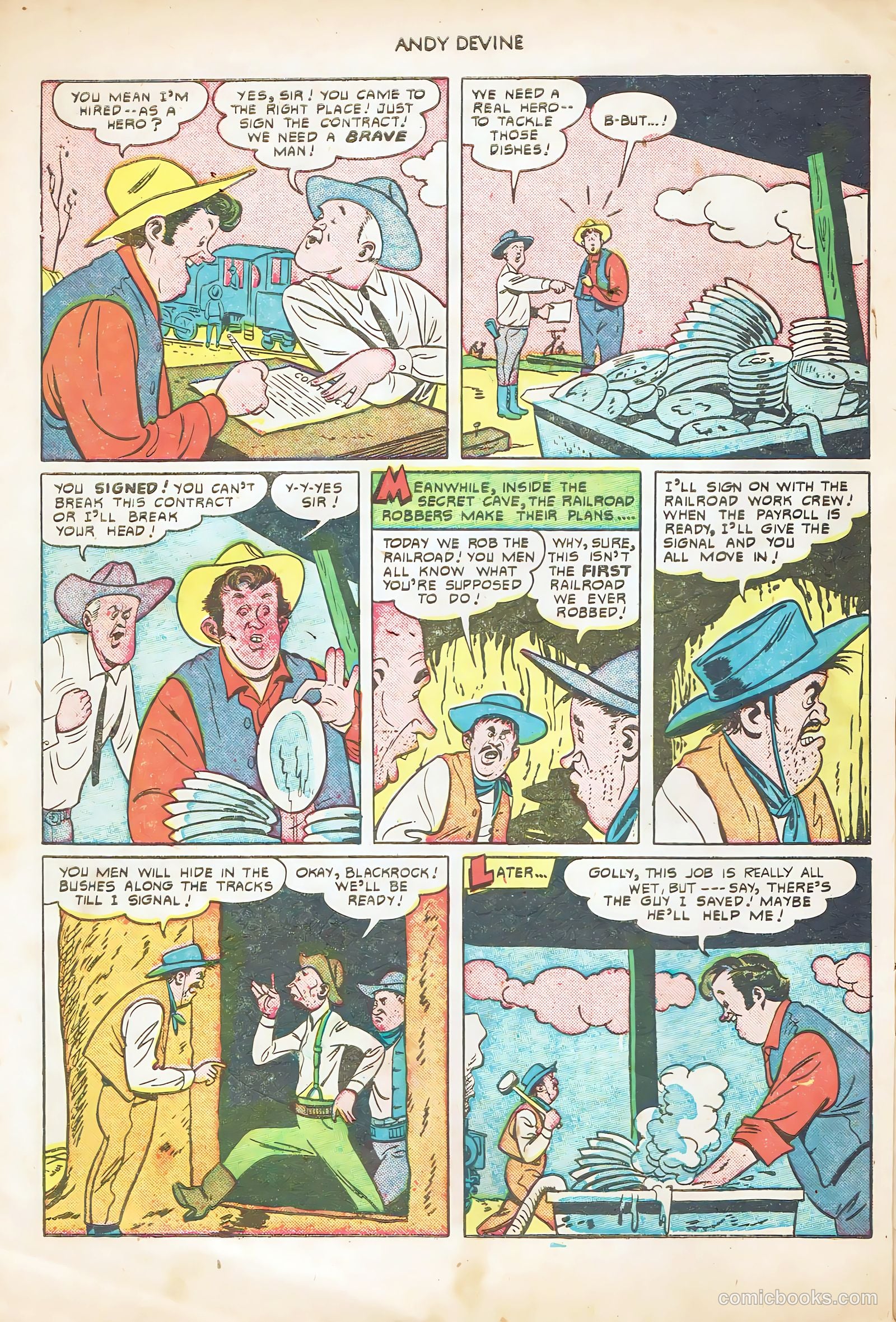 Andy Devine [Andy Devine Western] #2 — page 10 of 36