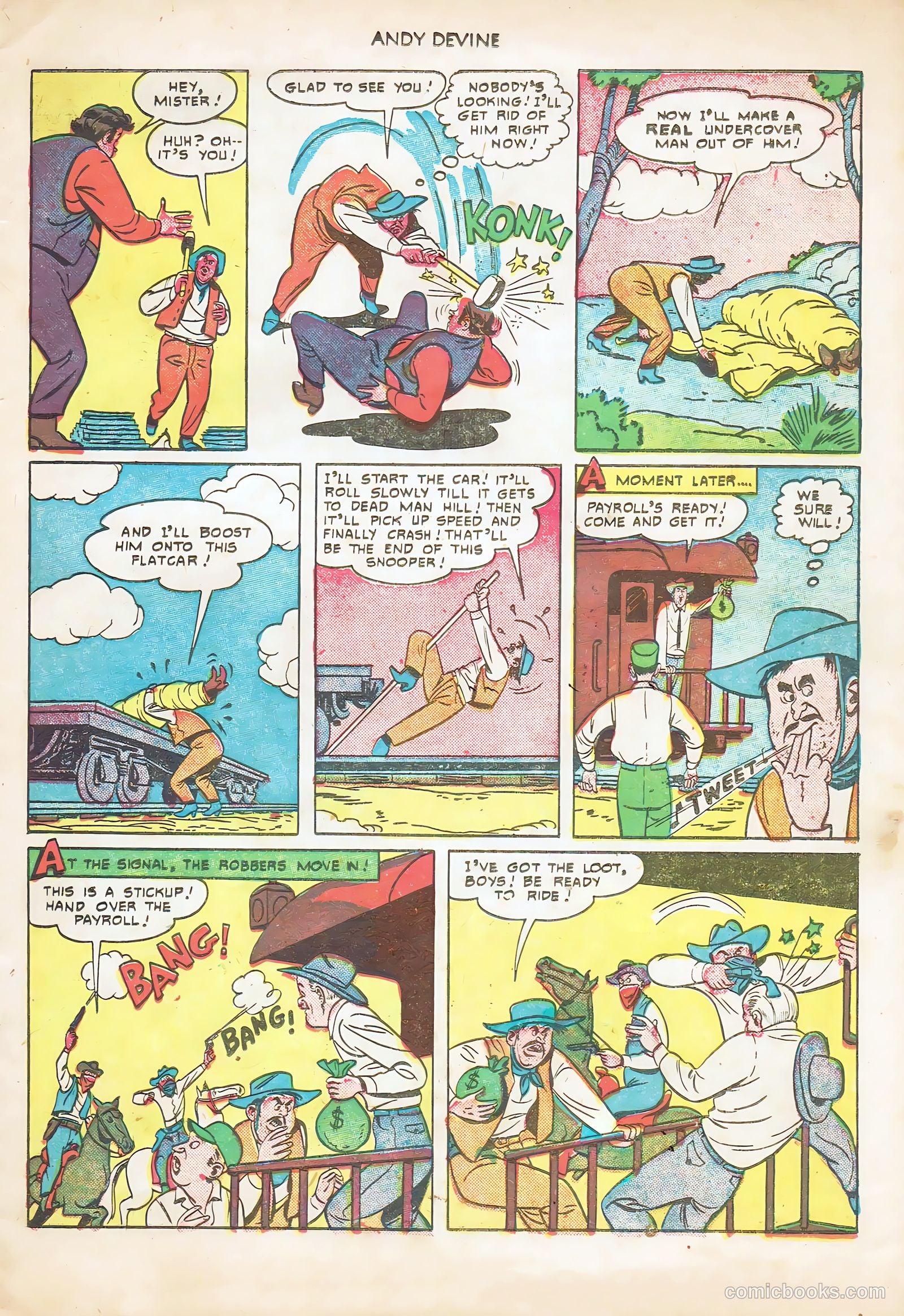 Andy Devine [Andy Devine Western] #2 — page 11 of 36