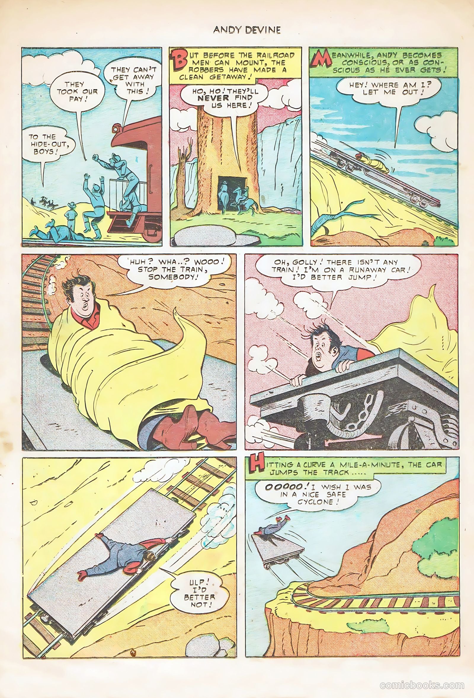Andy Devine [Andy Devine Western] #2 — page 12 of 36