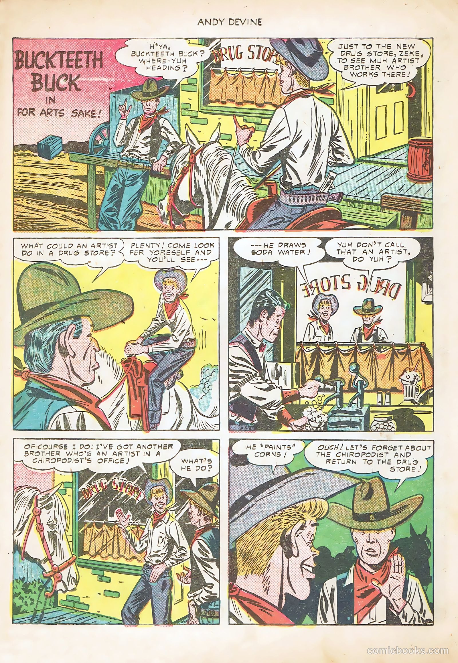Andy Devine [Andy Devine Western] #2 — page 14 of 36