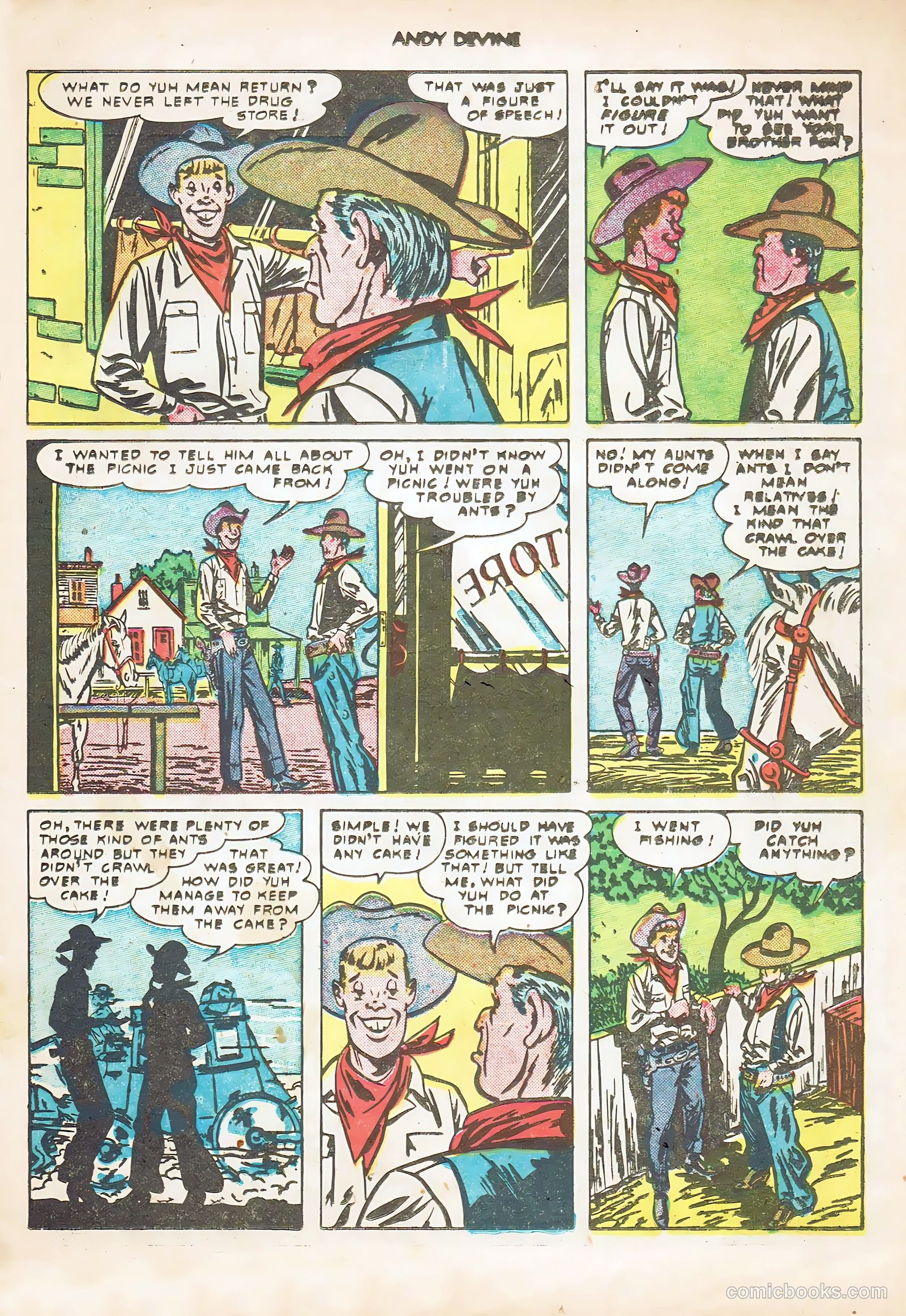 Andy Devine [Andy Devine Western] #2 — page 15 of 36