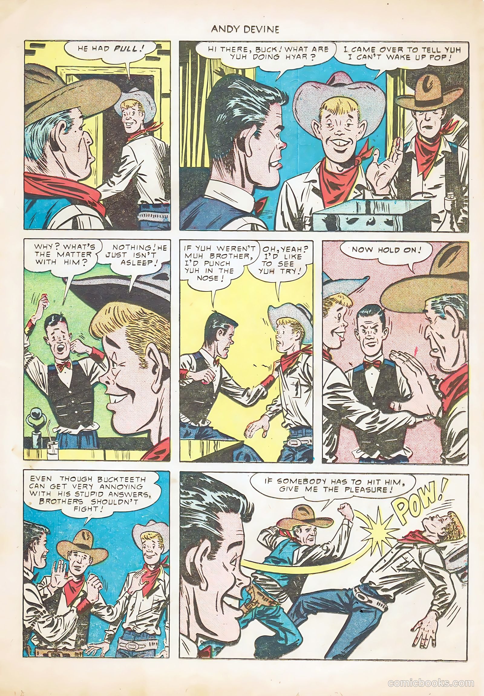 Andy Devine [Andy Devine Western] #2 — page 17 of 36