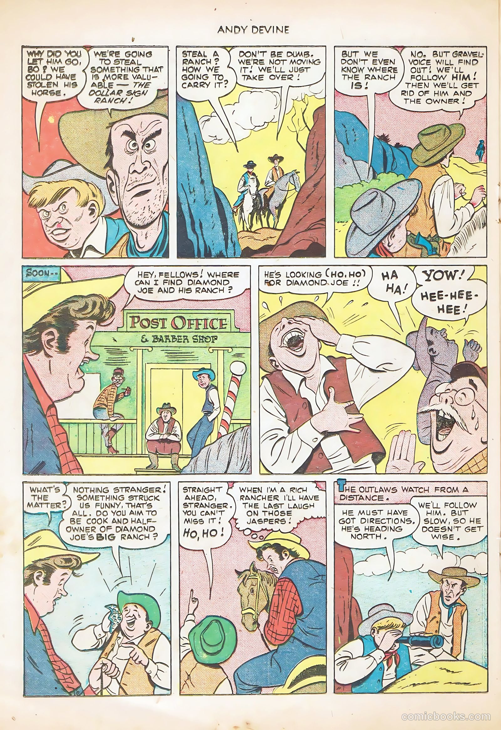 Andy Devine [Andy Devine Western] #2 — page 20 of 36