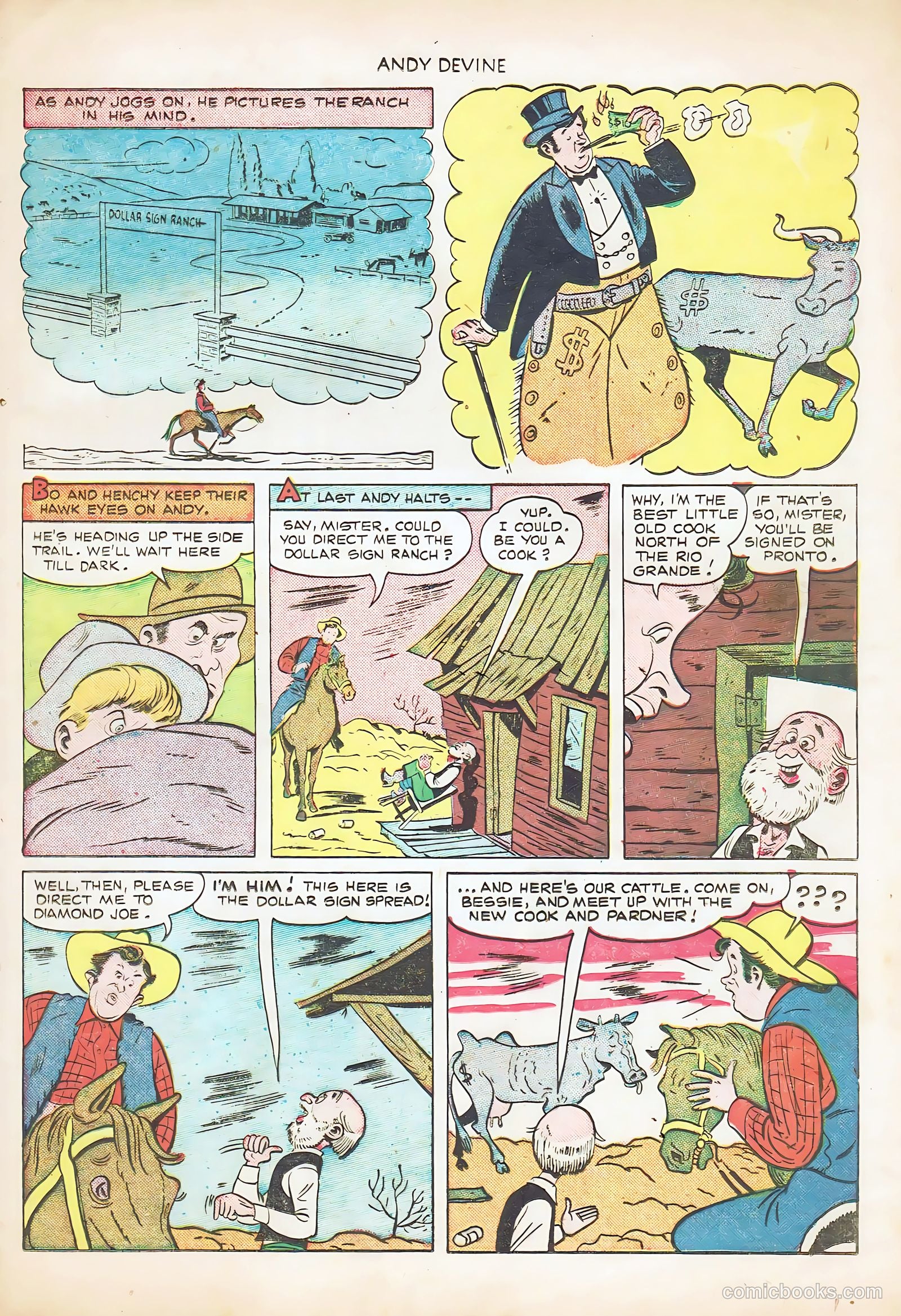 Andy Devine [Andy Devine Western] #2 — page 21 of 36
