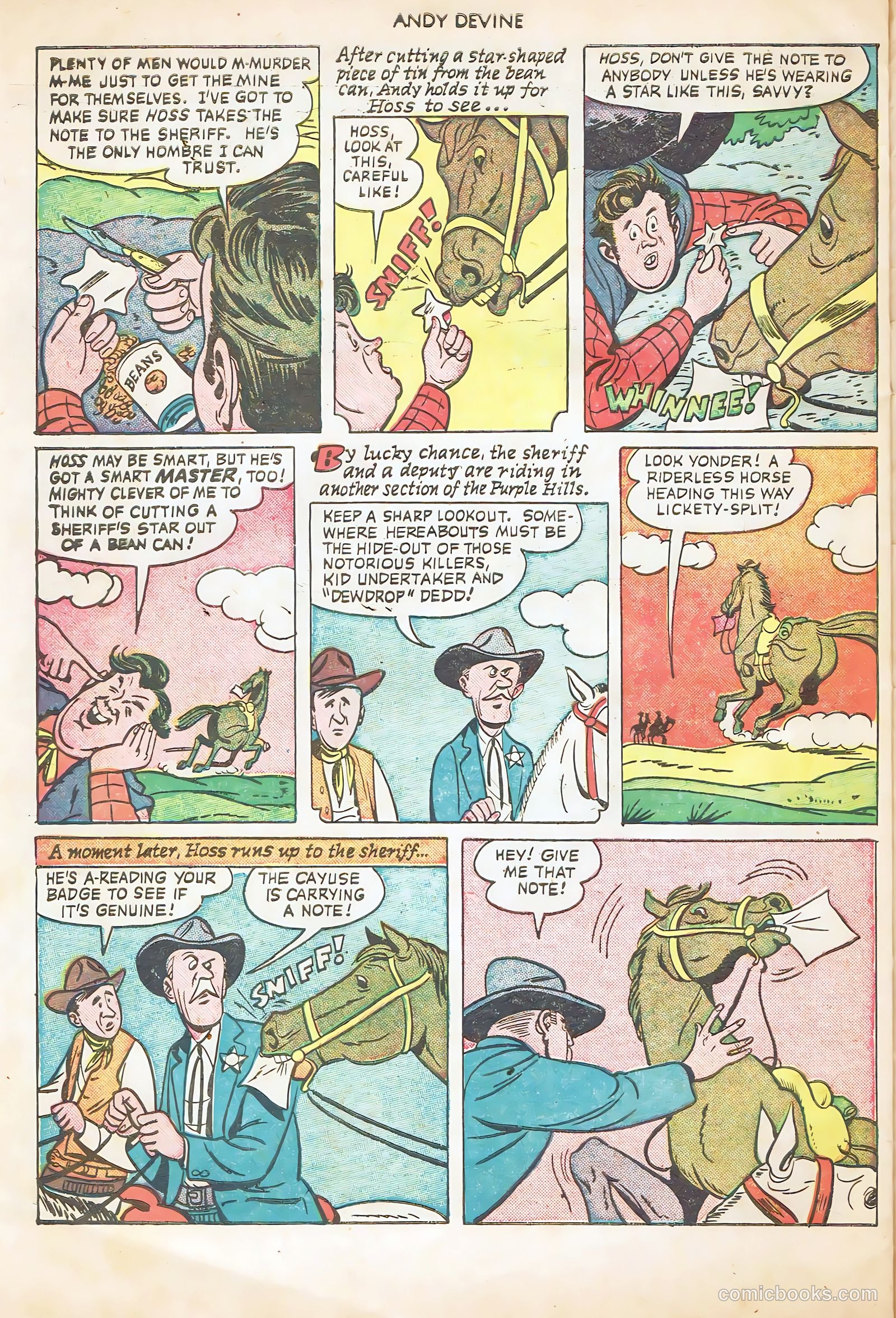 Andy Devine [Andy Devine Western] #2 — page 30 of 36