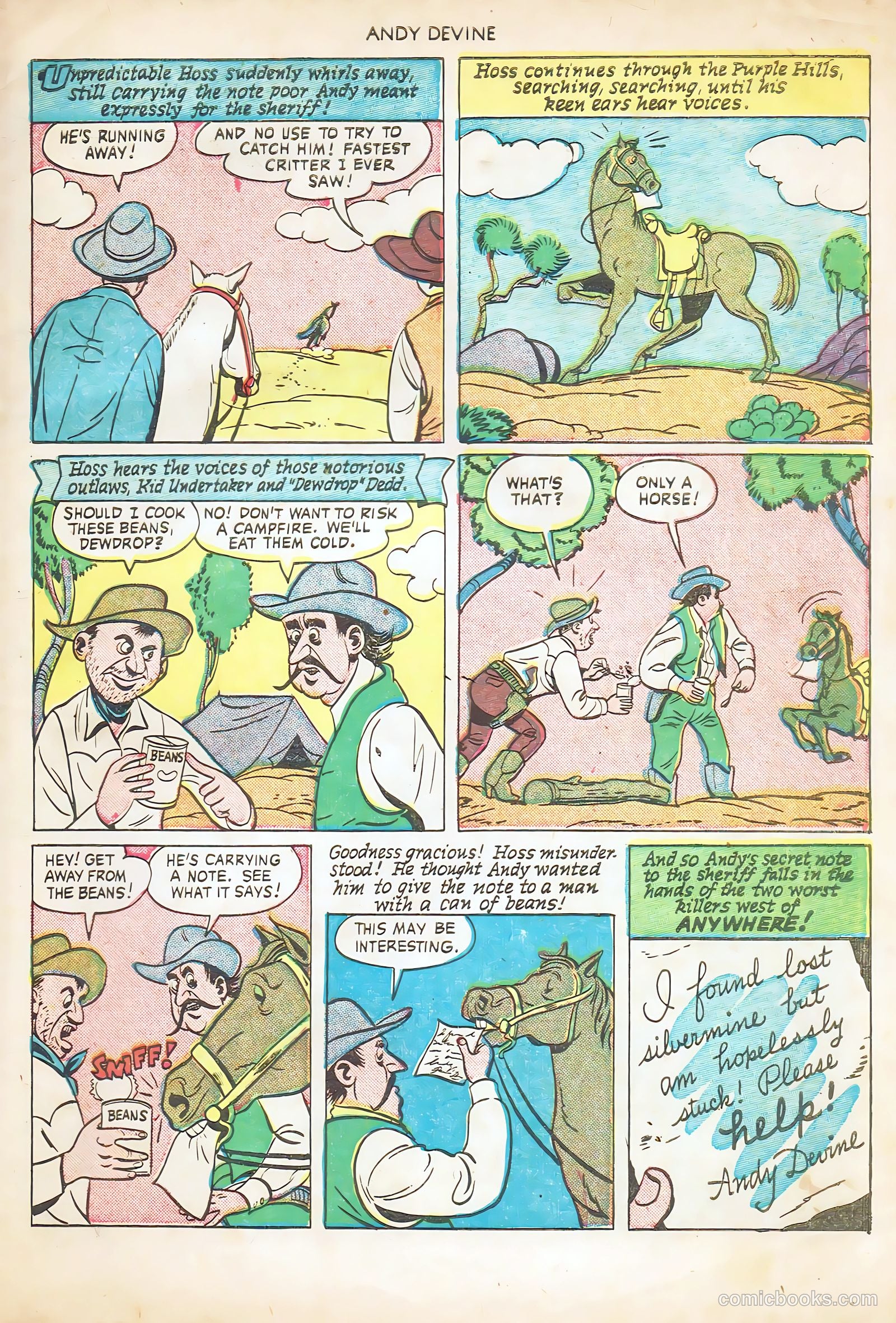 Andy Devine [Andy Devine Western] #2 — page 31 of 36