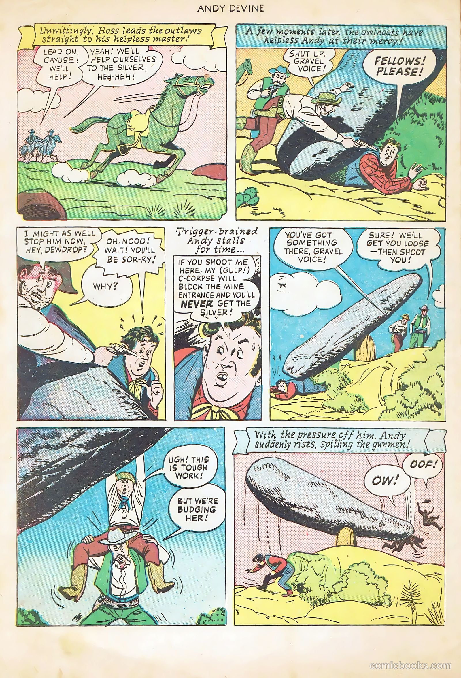 Andy Devine [Andy Devine Western] #2 — page 32 of 36