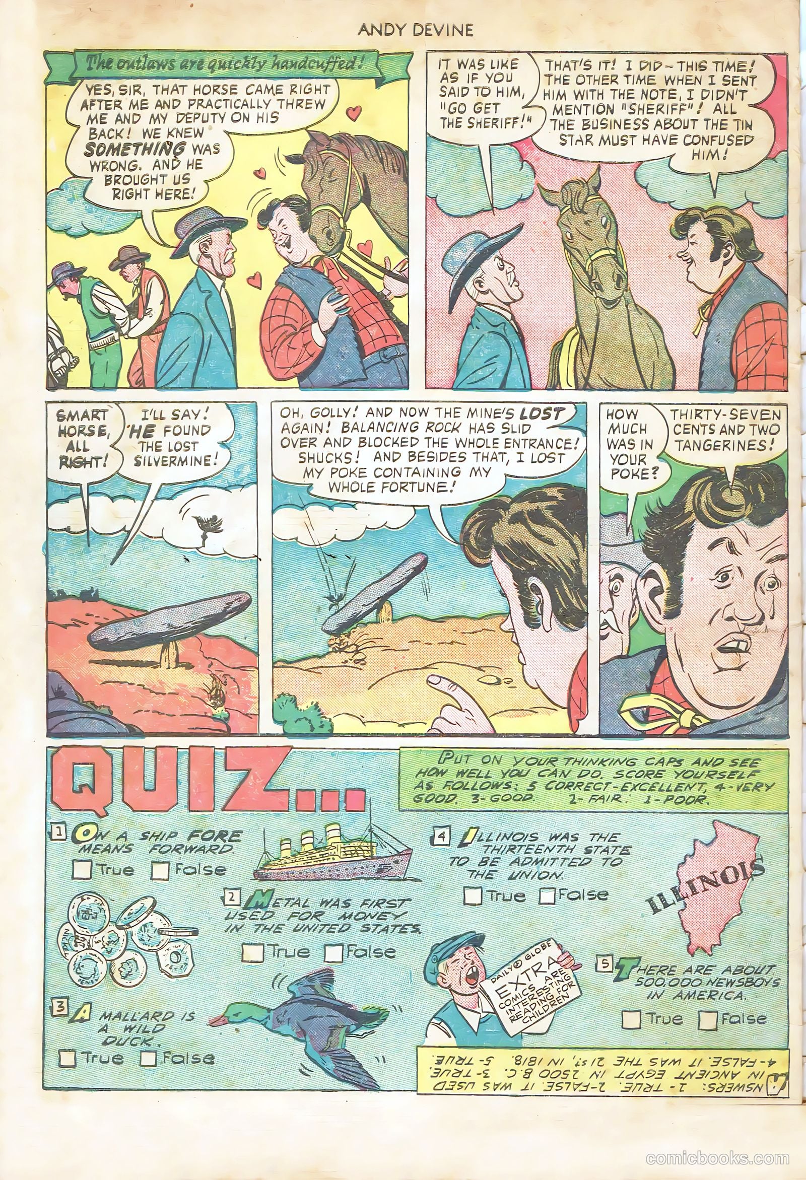 Andy Devine [Andy Devine Western] #2 — page 34 of 36
