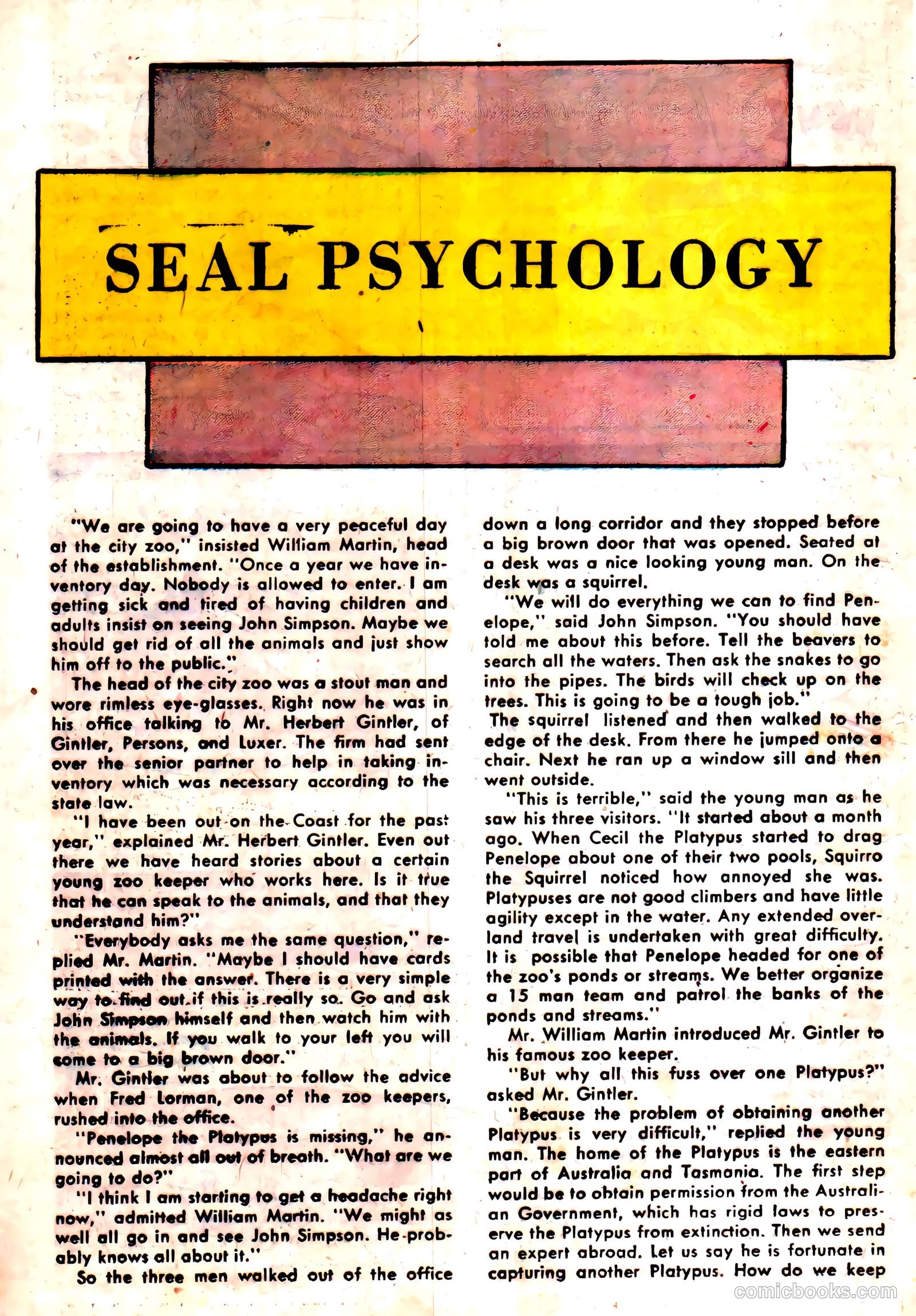 Animal Crackers #1 — page 16 of 36