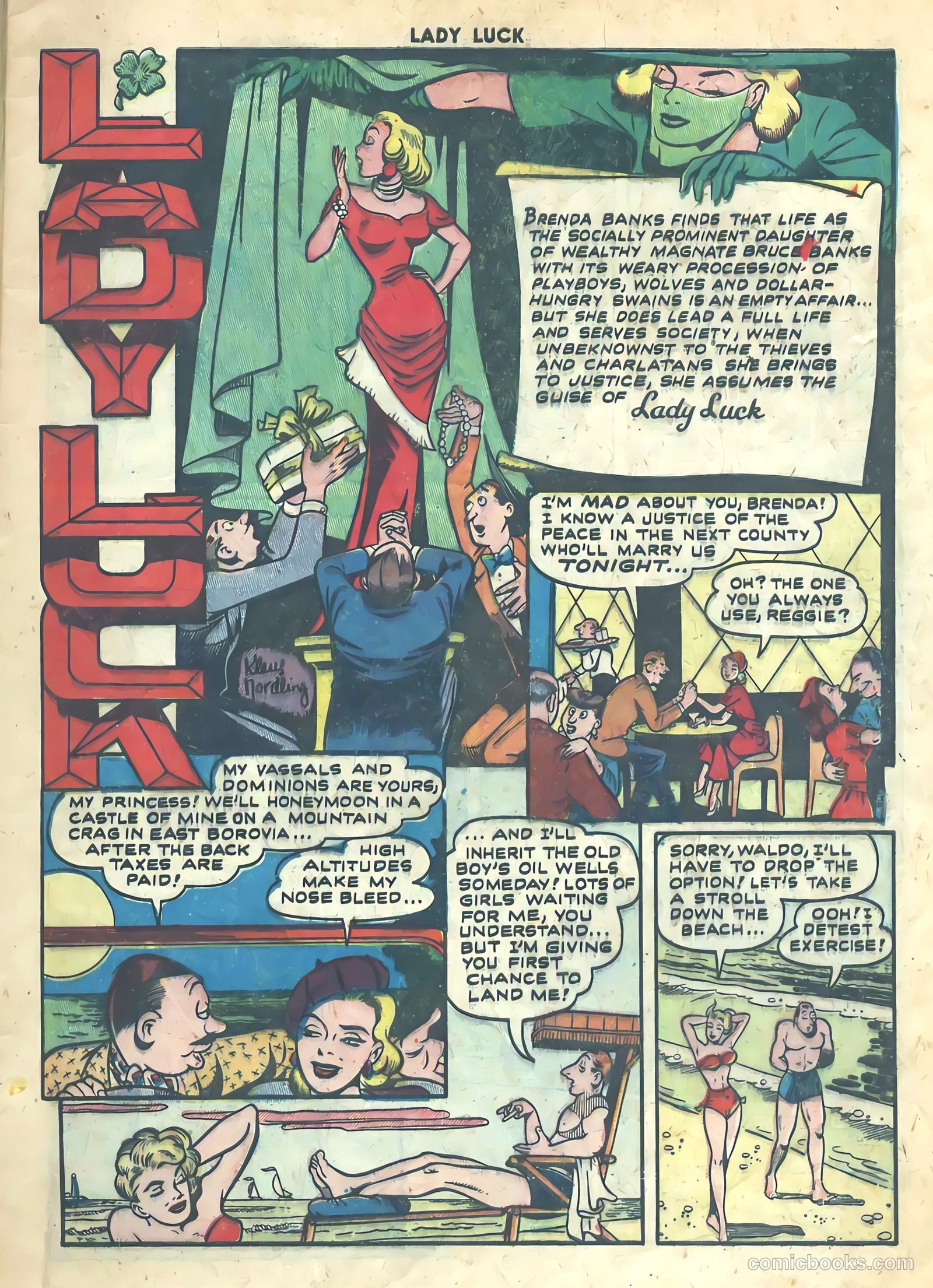 Lady Luck #86 — page 3 of 36