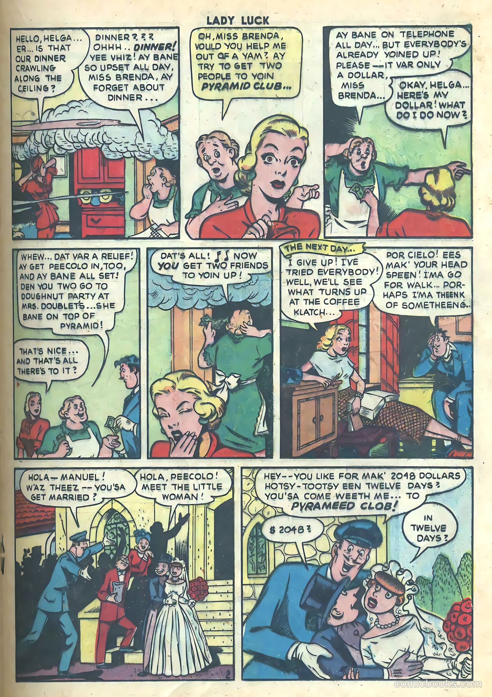 Lady Luck #86 — page 19 of 36