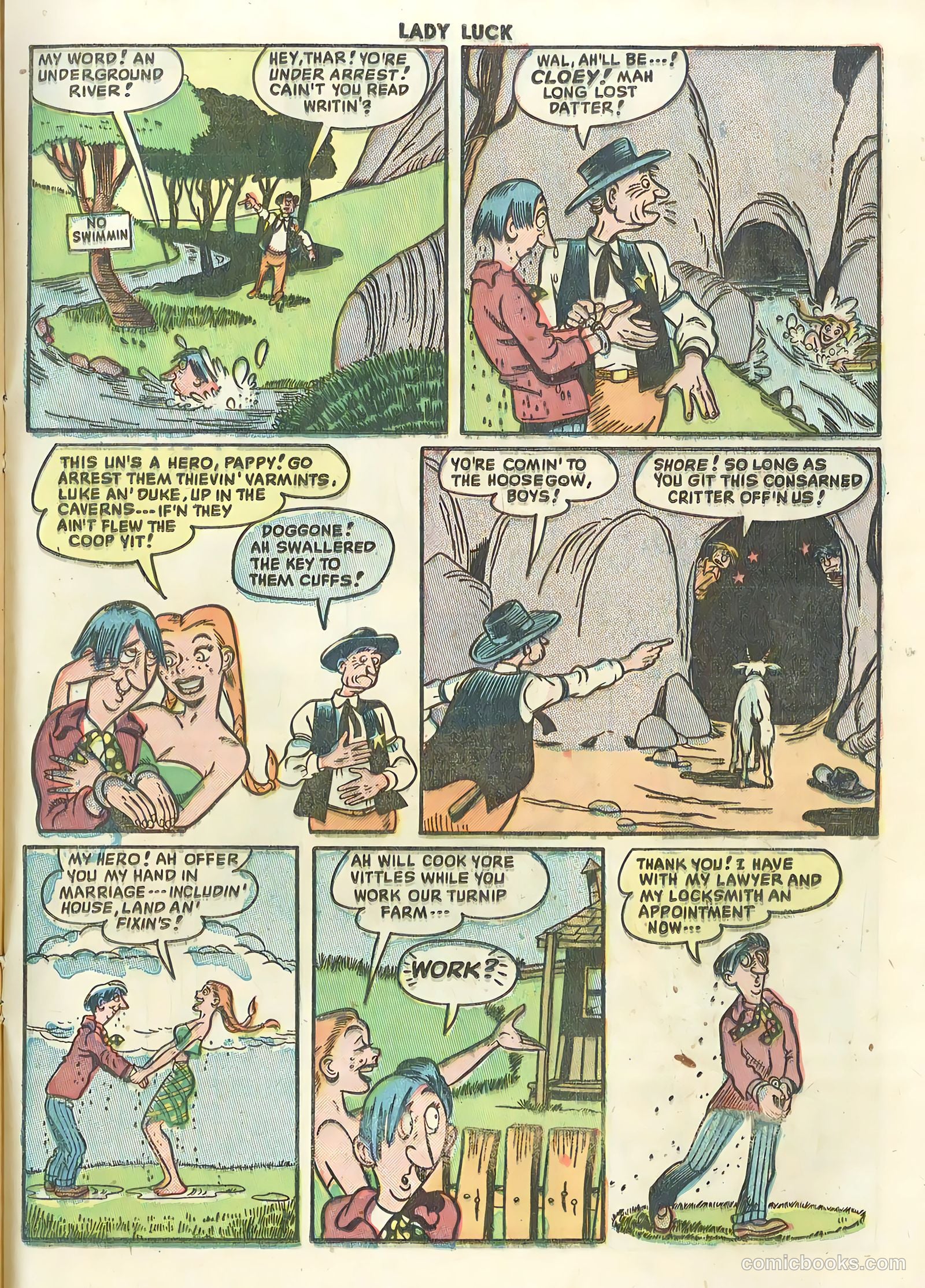 Lady Luck #87 — page 19 of 38