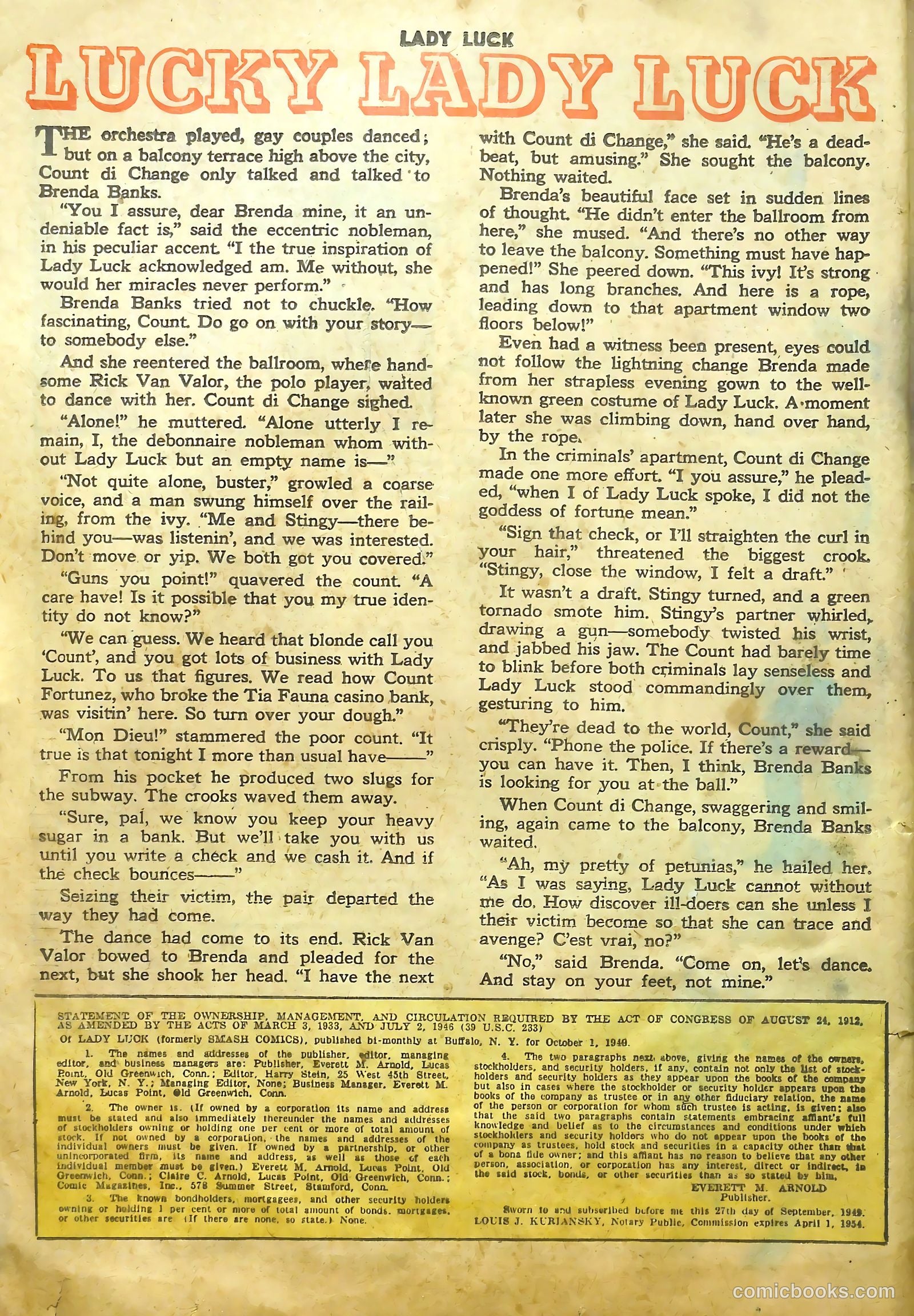 Lady Luck #87 — page 28 of 38