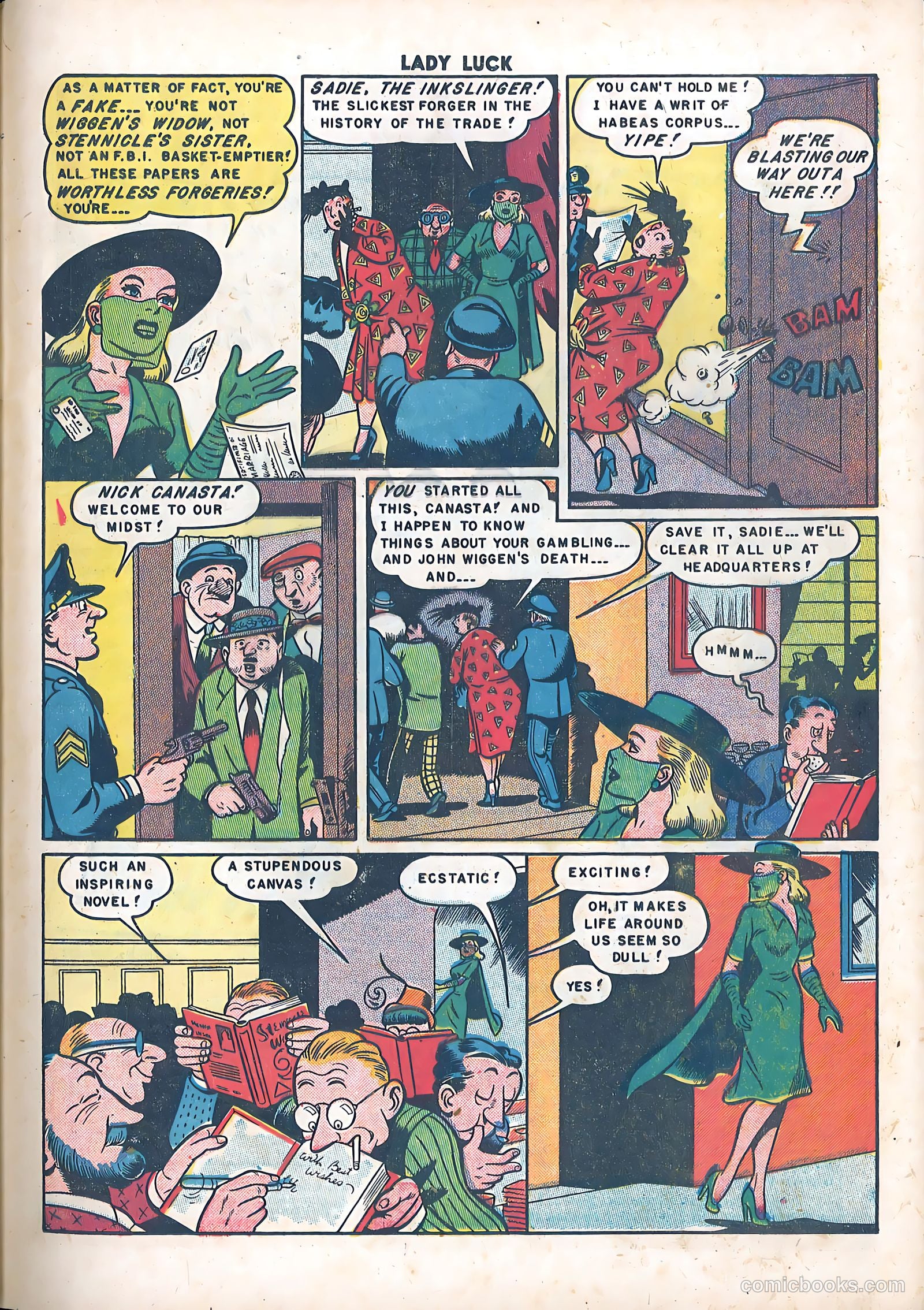 Lady Luck #90 — page 33 of 36